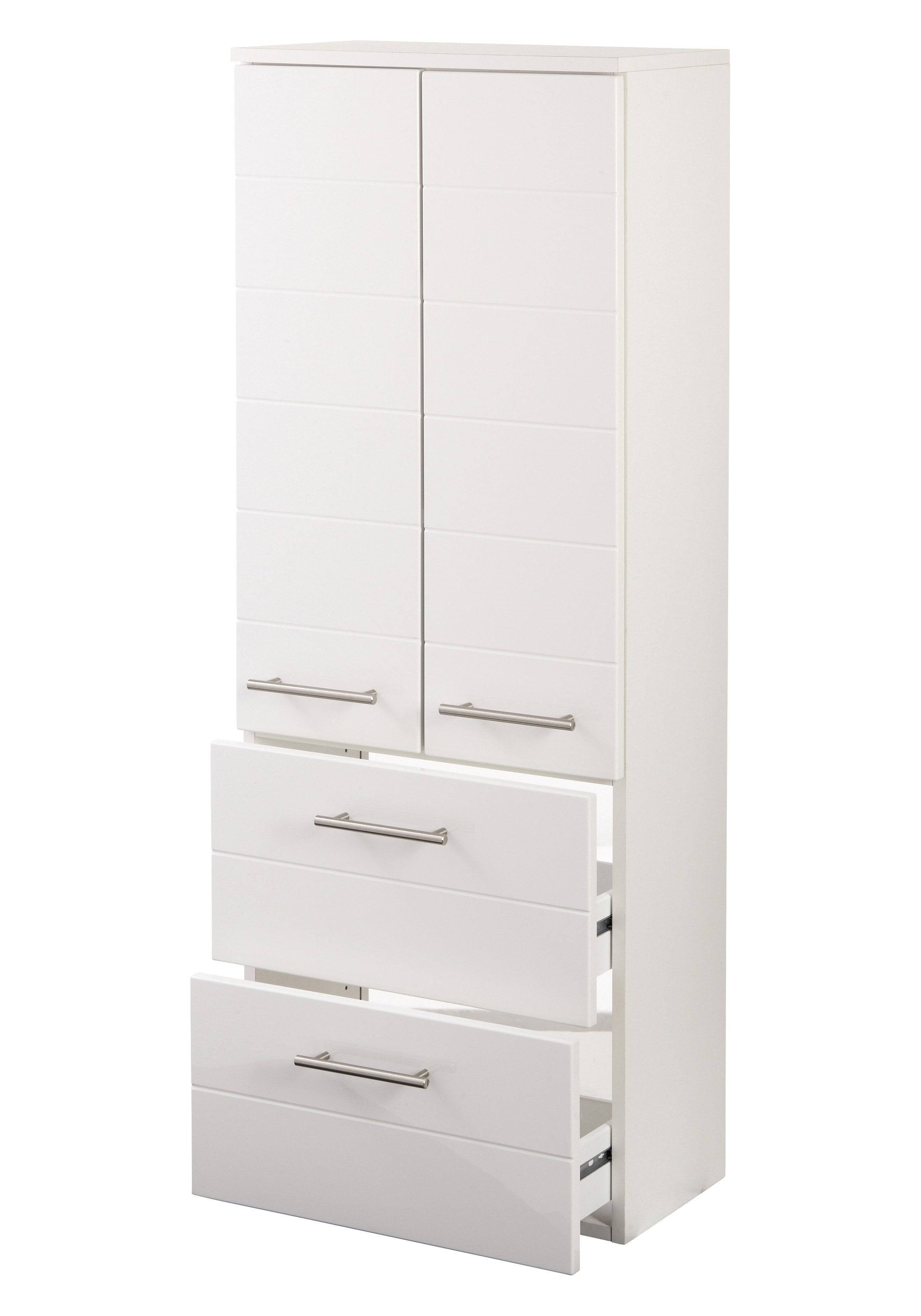 welltime Midischrank »Porto«, Breite 50 cm, mit hochglänzenden Fronten