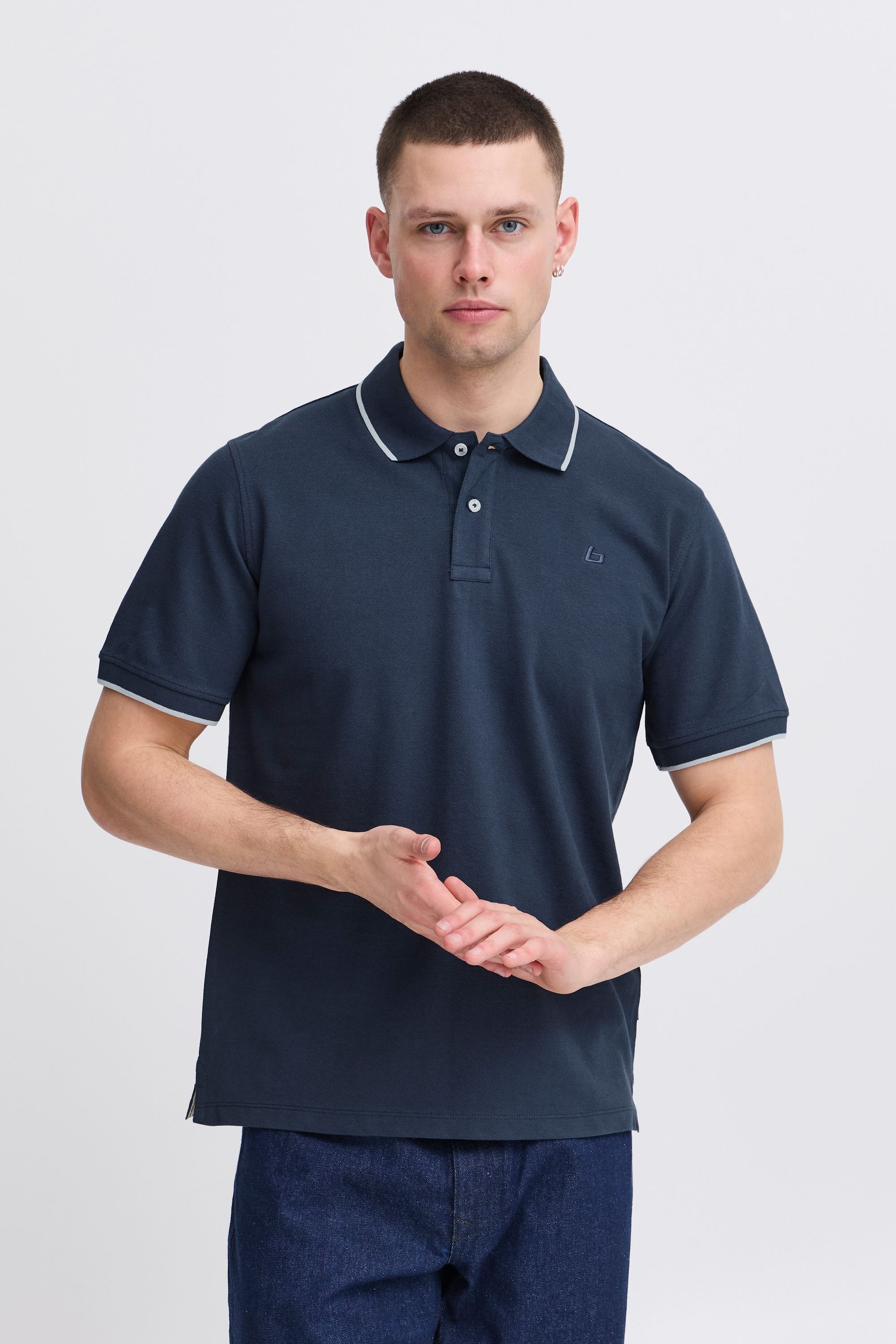 Blend Poloshirt "BHEDIN", Lässiges Poloshirt günstig online kaufen