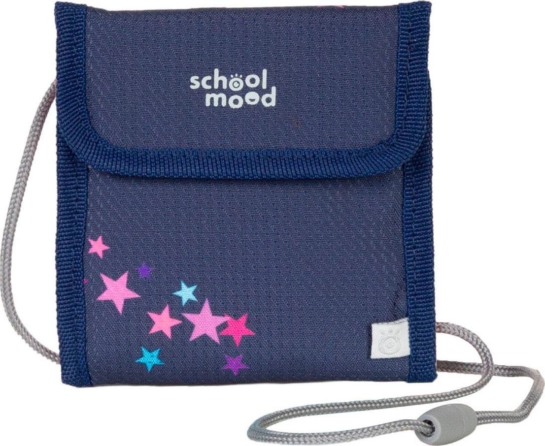 SCHOOL-MOOD Kinder Brustbeutel, bunt, Polyester, Kleinlederwaren