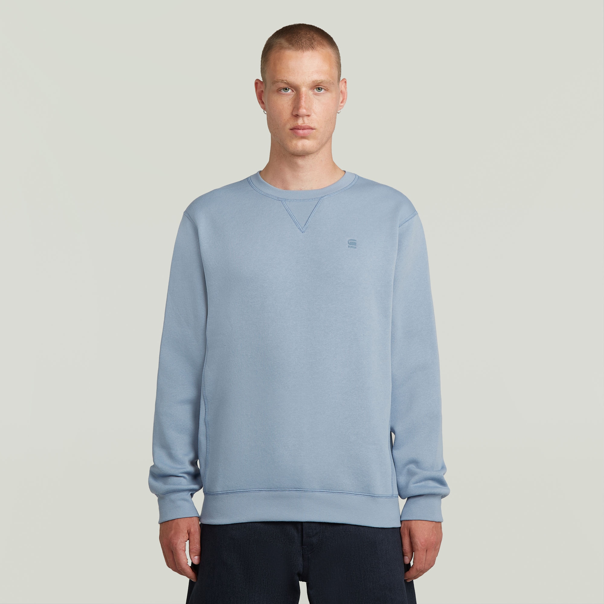 G-STAR Sweatshirt "Premium Core Pacior Sweat", mit Ripp-Seiteneinsätzen günstig online kaufen