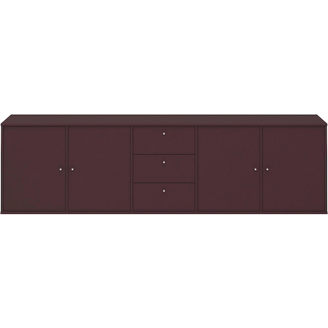 Hammel Furniture Sideboard »Mistral, Hochwertig Schrank, hängend/stehend  montierbar«, mit Türen und Schubladen, B: 220 cm, anpassungsbar Designmöbel  | BAUR