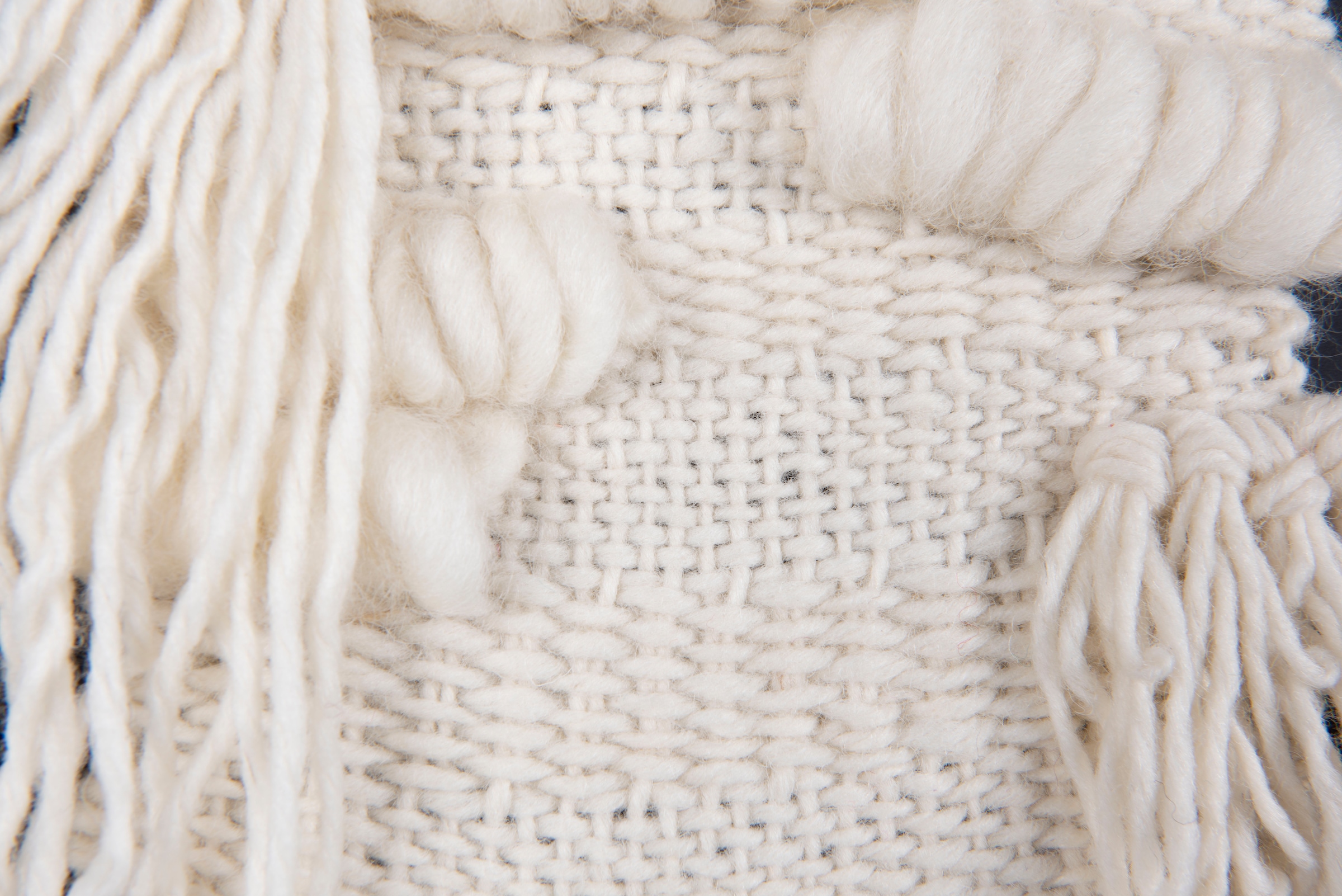 THEKO Wanddekoobjekt »Wallart KnotLove« Wandteppich, Wanddeko, reine Wolle, handgefertigt