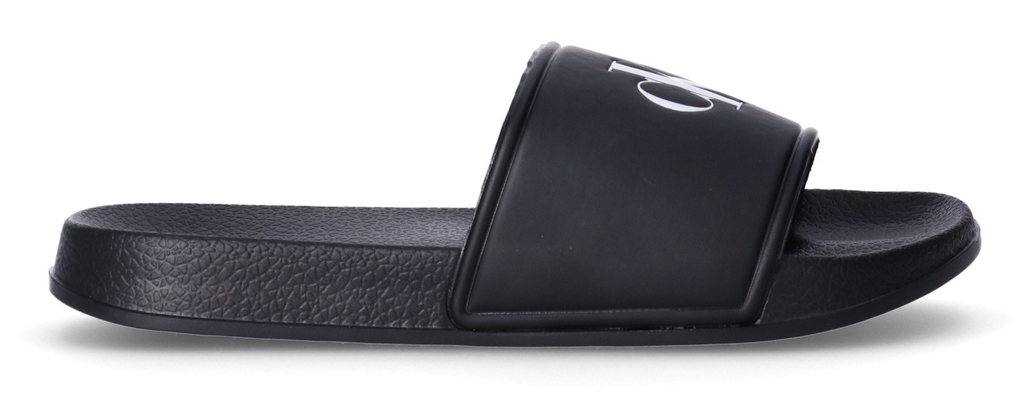 Calvin Klein Jeans Badepantolette, Pool Slides, Wassersandale, Strandschuh mit Logo verziert