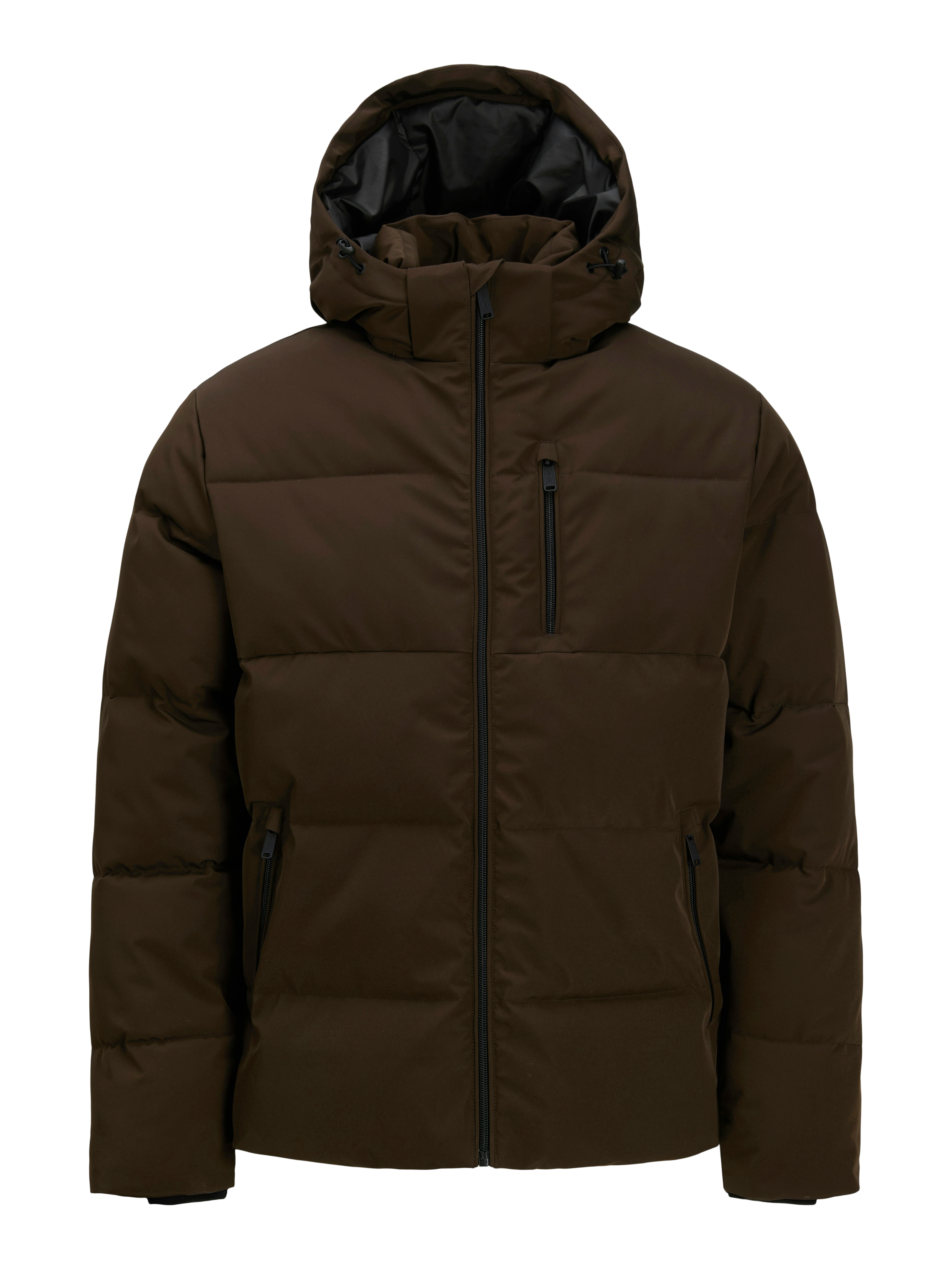 Jack & Jones Steppjacke "JJEBECKS PUFFER SN" mit Kapuze Kunstfaser, regular fit