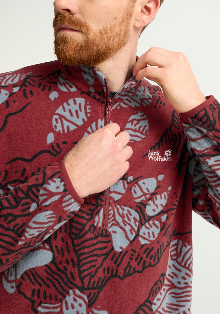 Jack Wolfskin Stehkragenpullover »PAW ERA 100 PRINT HZ M«