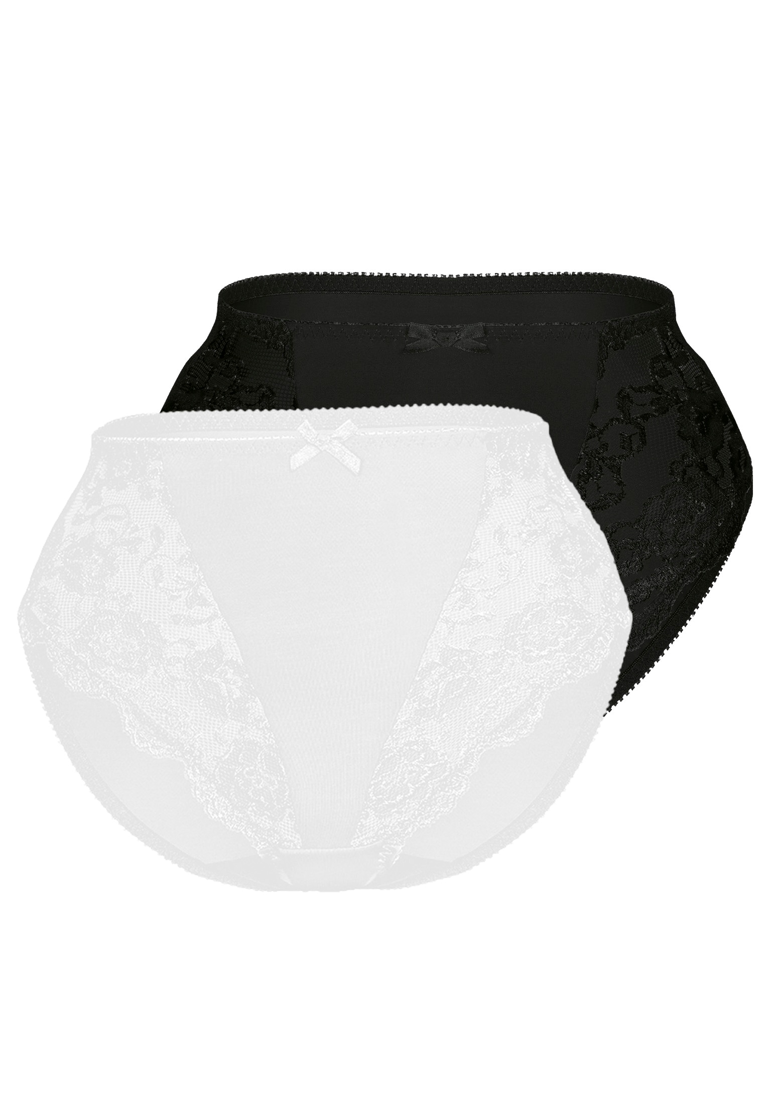Sassa Miederslip "Classic Lace" mit floraler Spitze, feminin, matt-glanz Effekt