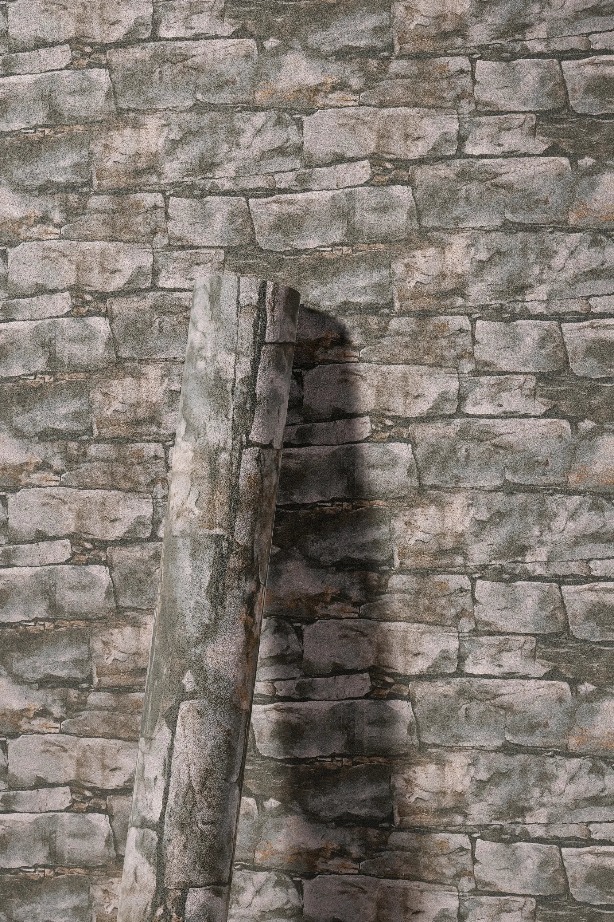 living walls Vliestapete »LIMITED – Naturstein Mauer« 3D-Optik | Steinoptik | realistisch leicht strukturiert Rustikale Natursteinwand mit realistischer Tiefenwirkung