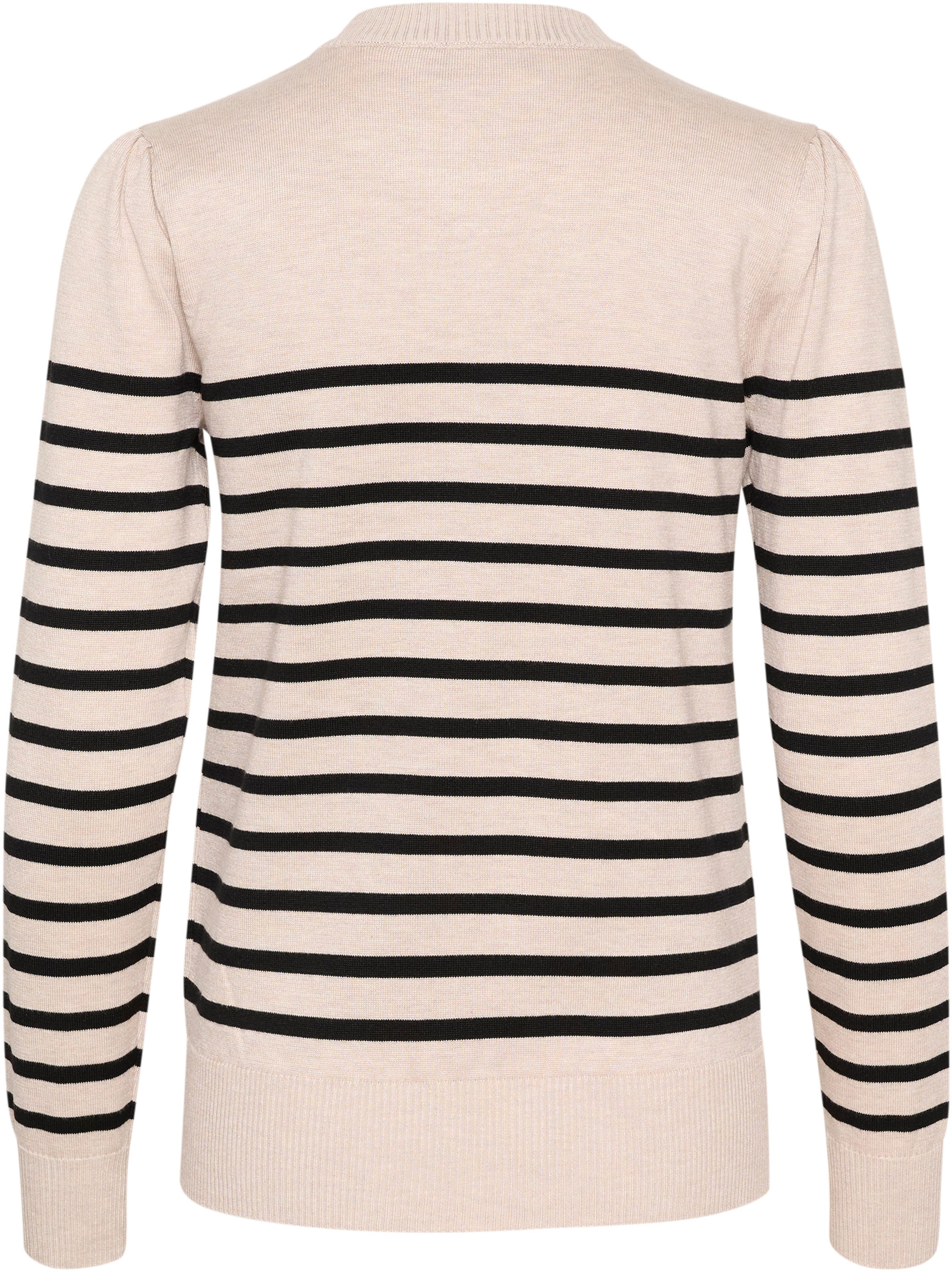 Saint Tropez Strickpullover "MilaSZ LS Striped Pullover" günstig online kaufen