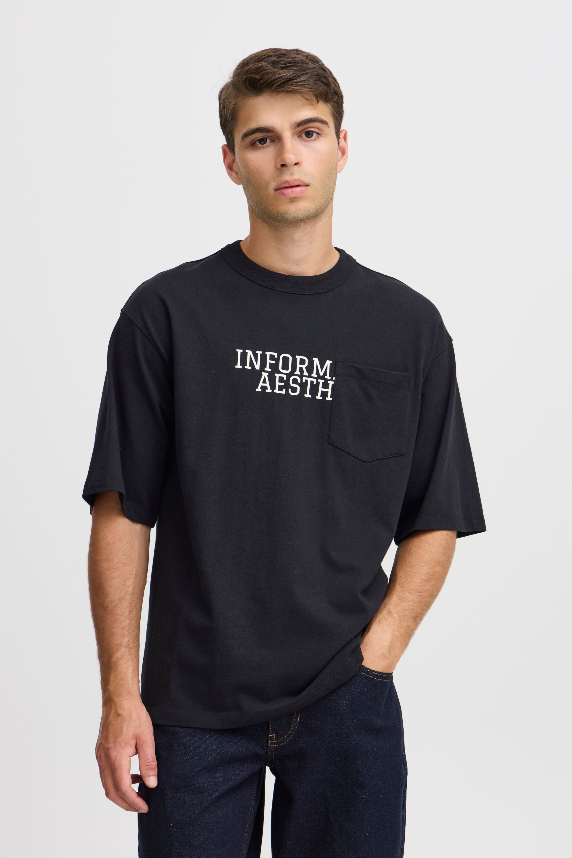 Casual Friday T-Shirt »T-Shirt CFTUE tee with print and chestpocket«