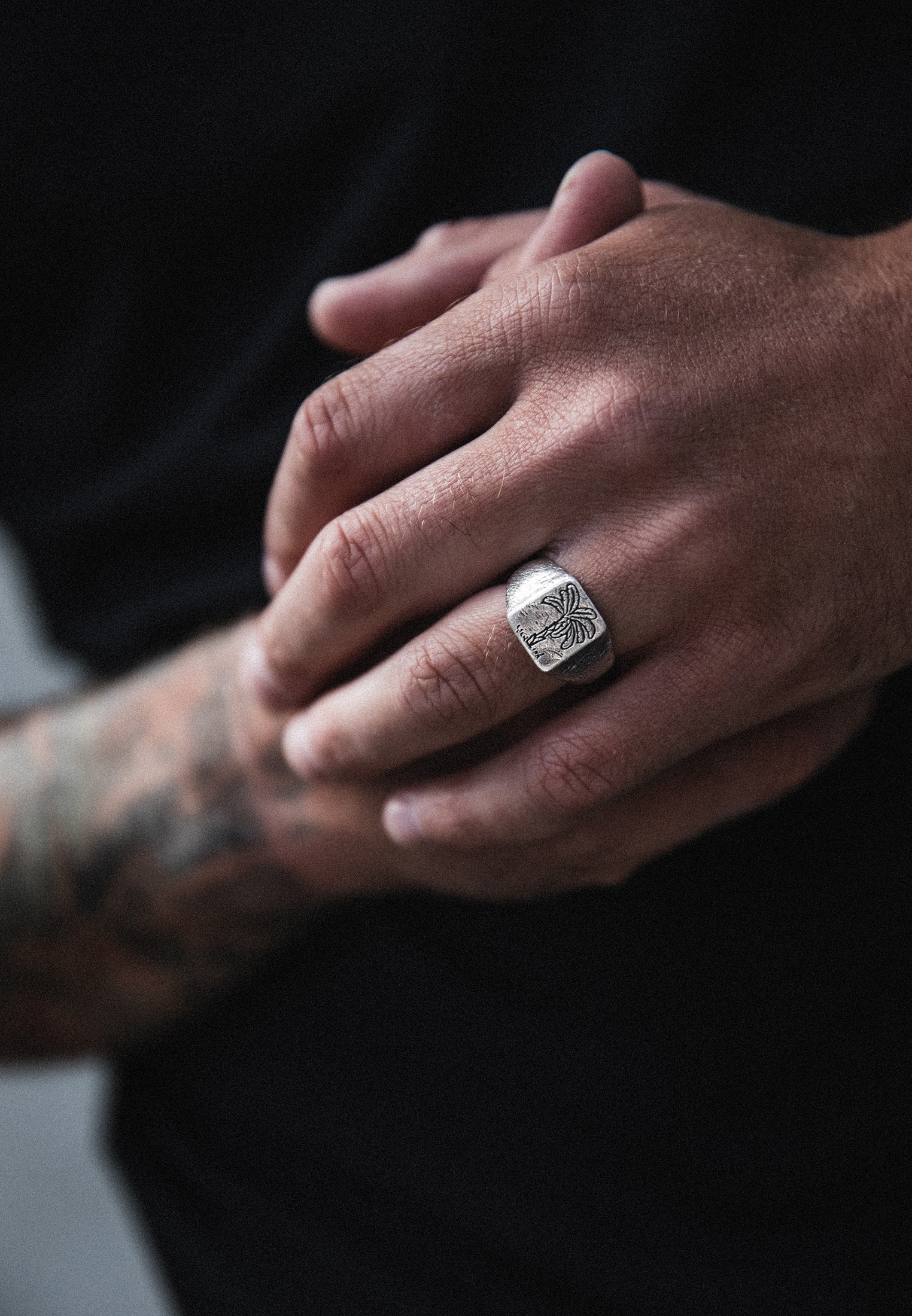 HAZE & GLORY Siegelring »Ring Siegelring - Tropicalization 925 Silber«