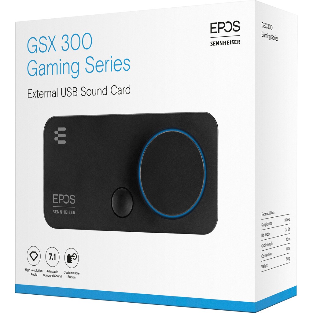 EPOS | Sennheiser Audioverstärker »GSX 300 Externe Soundkarte«