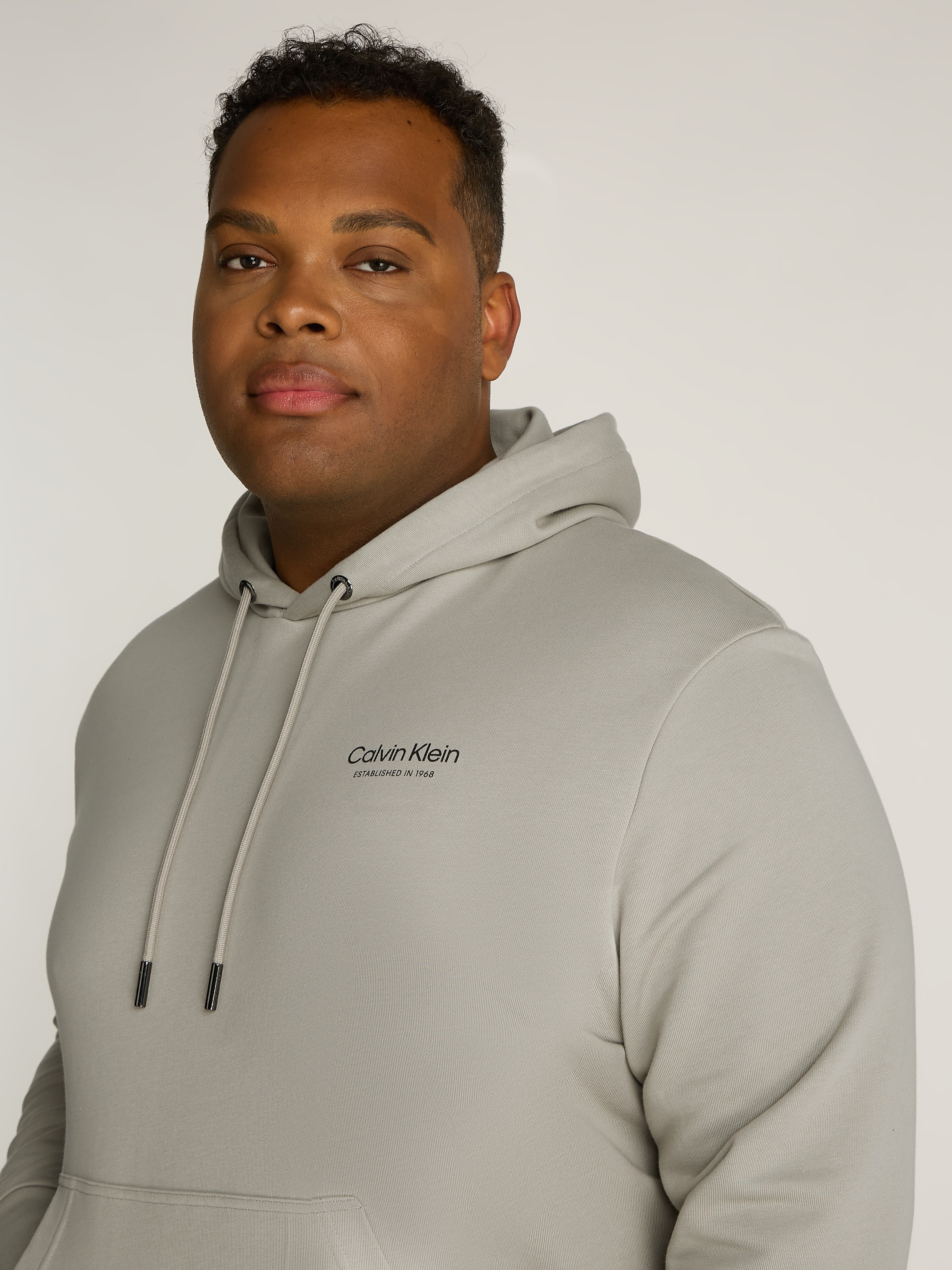 Calvin Klein Big&Tall Kapuzensweatshirt »BT_MODERN PHOTO PRINT HOODIE« in großen Größen mit Logodruck