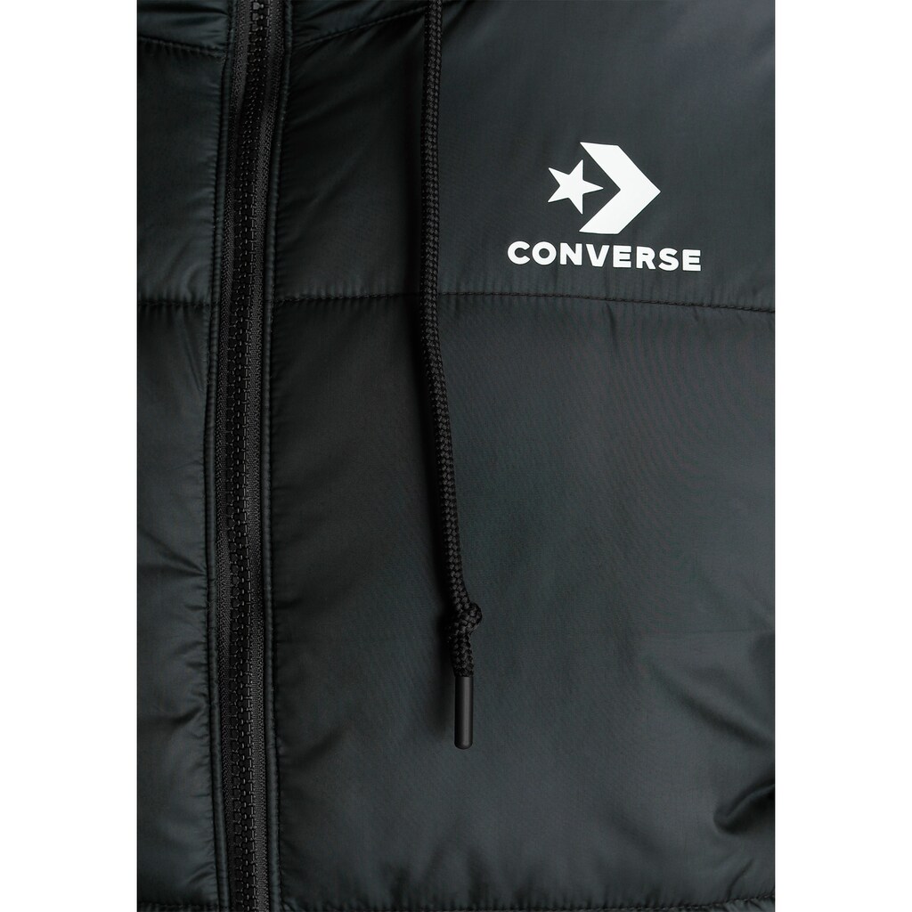 Converse Steppjacke, mit Kapuze