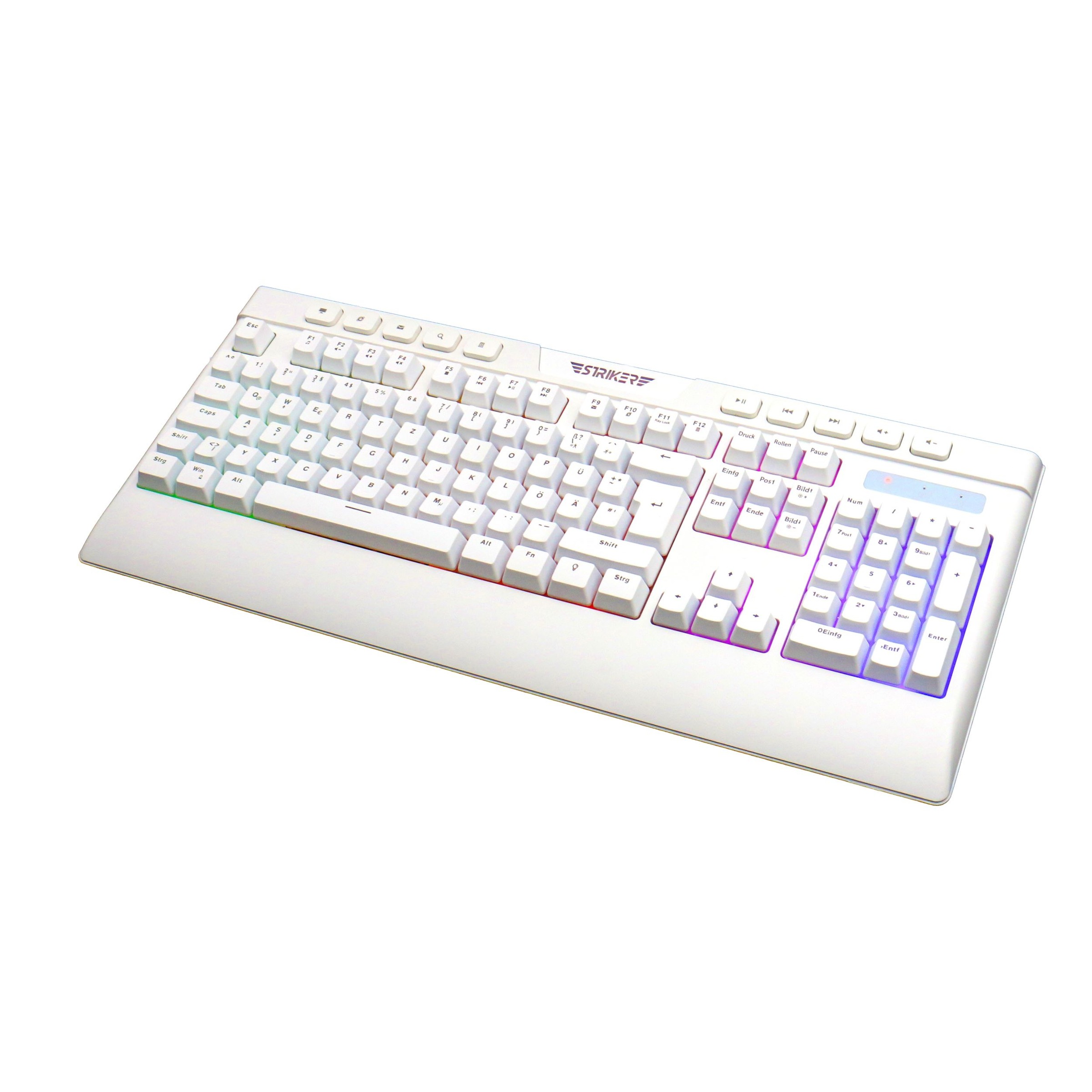 GAMEMAX PC-Komplettsystem »MegaDeal Gaming-PC-Set Diamond WT«, (inkl. Maus, Tastatur & Headset), Windows 11 + MSI G32C4 E2 Monitor Curved 80cm (32")