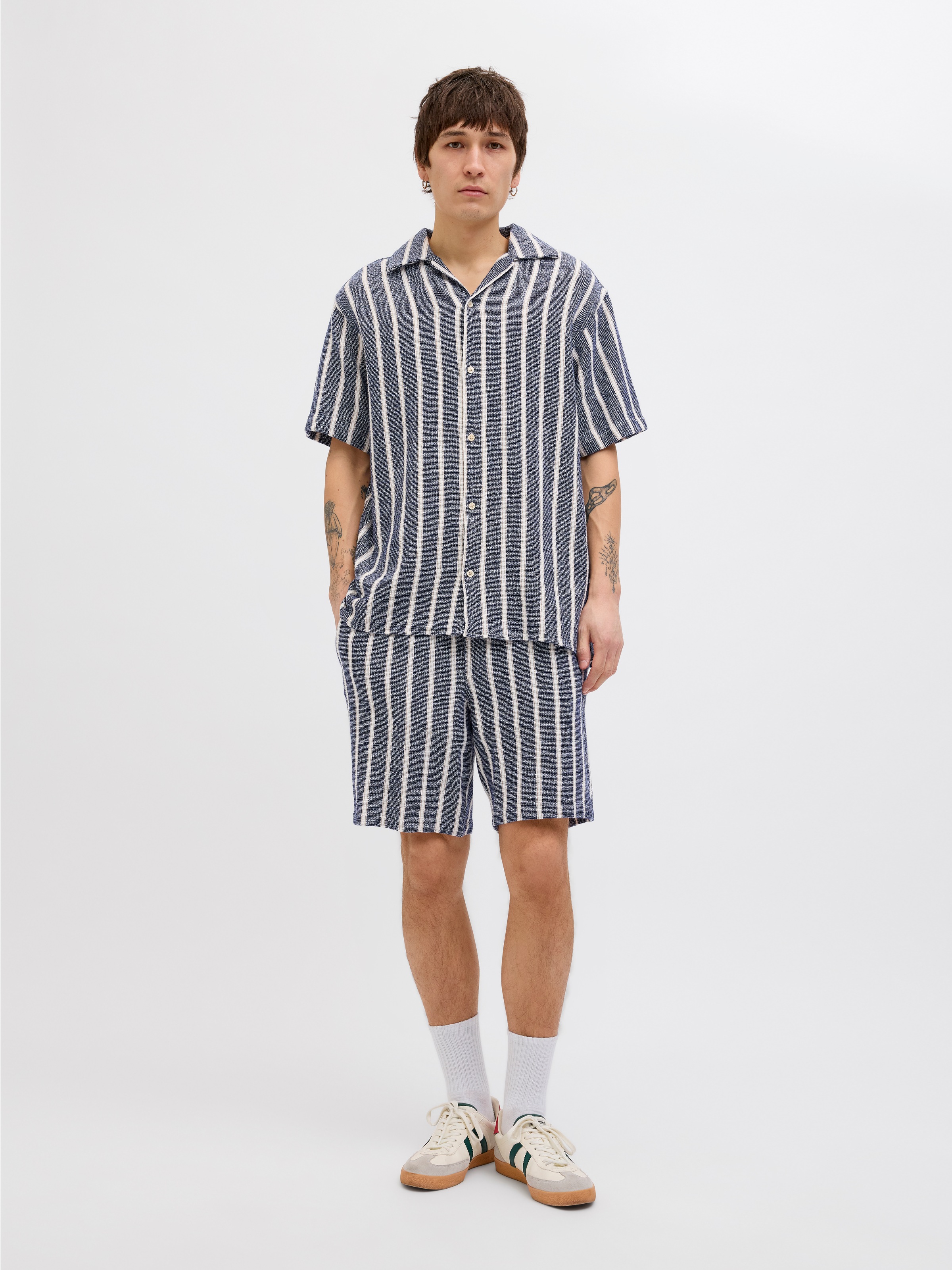 Jack & Jones Jogger Pants »JPSTJAIDEN COBA STRIPE JOG SHORT SRT SN«