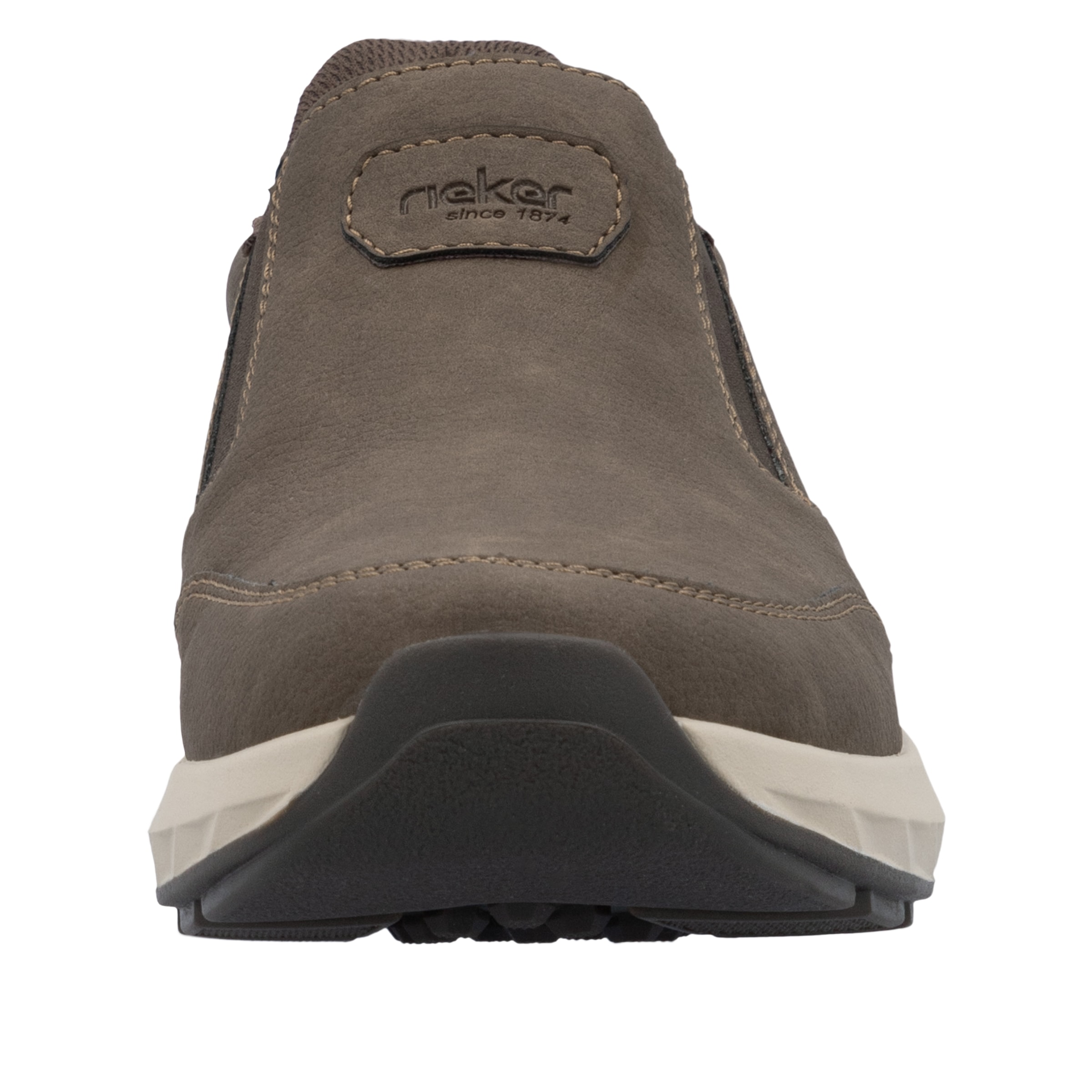Rieker Slipper, Schlupfschuh, Halbschuh, Slip-on Sneaker mit Ziernähte