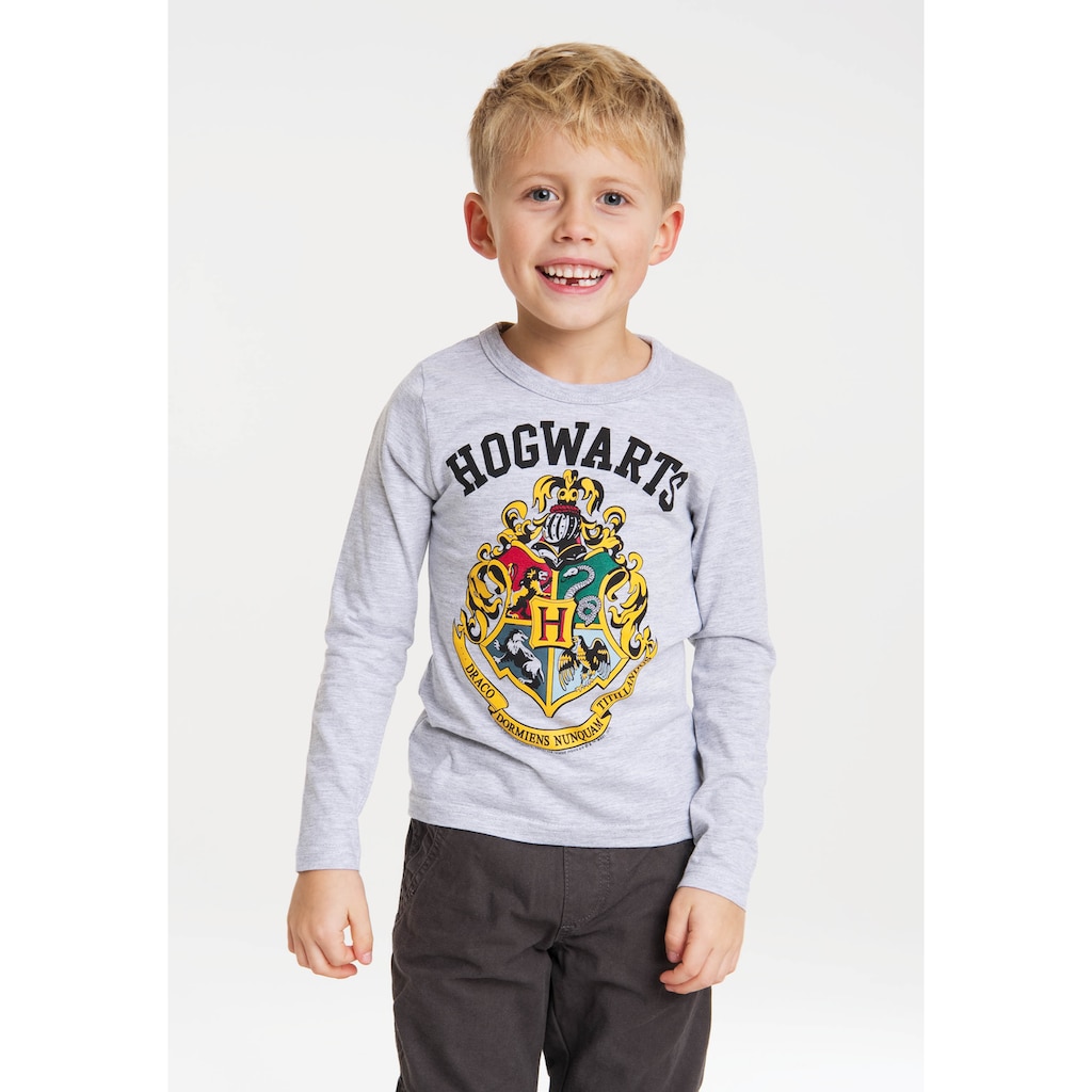 LOGOSHIRT Langarmshirt »Hogwarts«