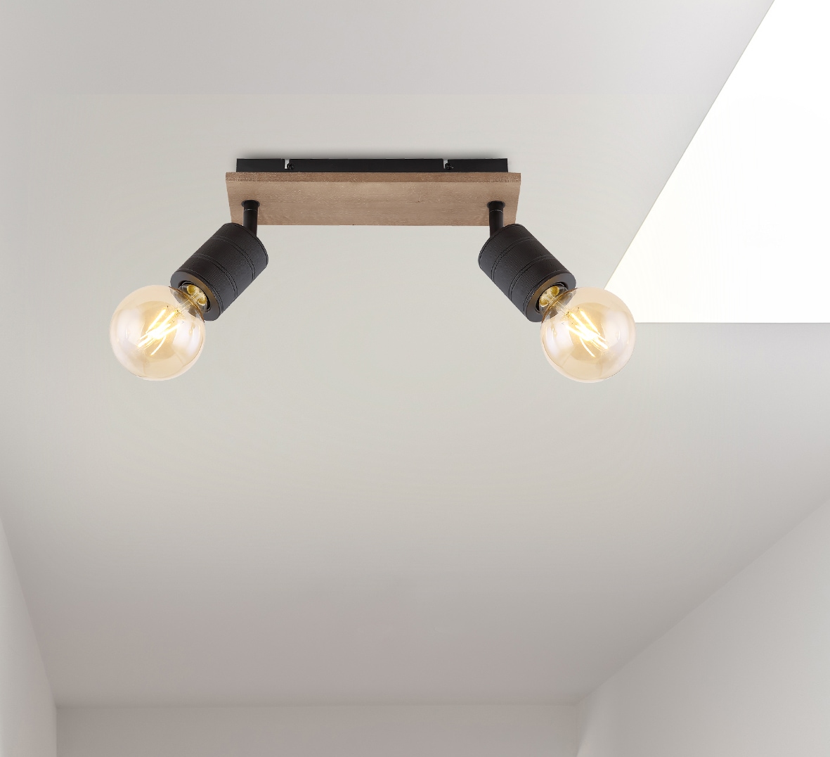 GLOBO LIGHTING Deckenstrahler »JOSELLA« E27 1 Stk. Spot Deckenspot Flur Schlafzimmer Wohnzimmer