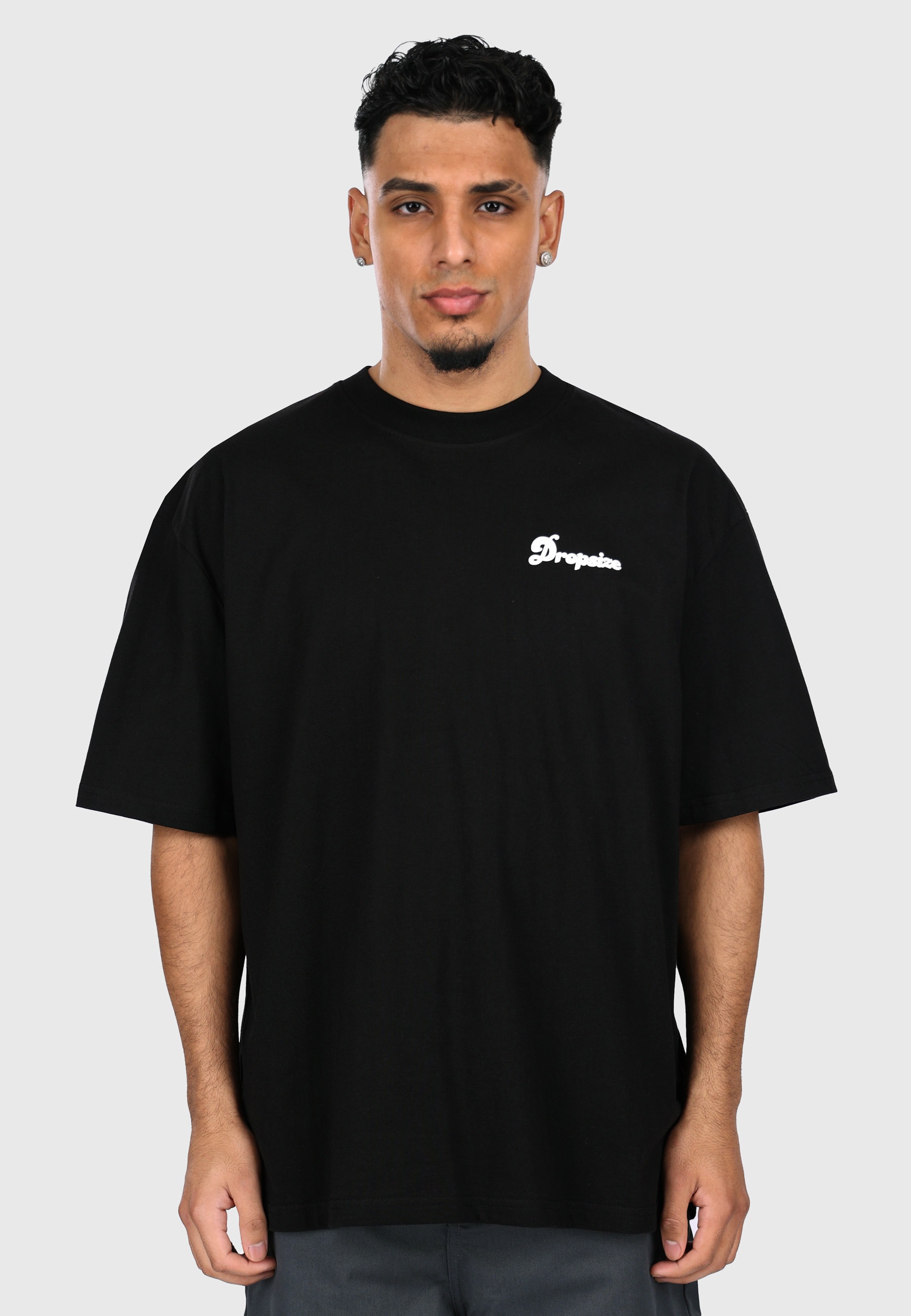 Dropsize T-Shirt »Dropsize HEAVY OVERSIZED HUSTLE HARD T-SHIRT« 1 Stk.