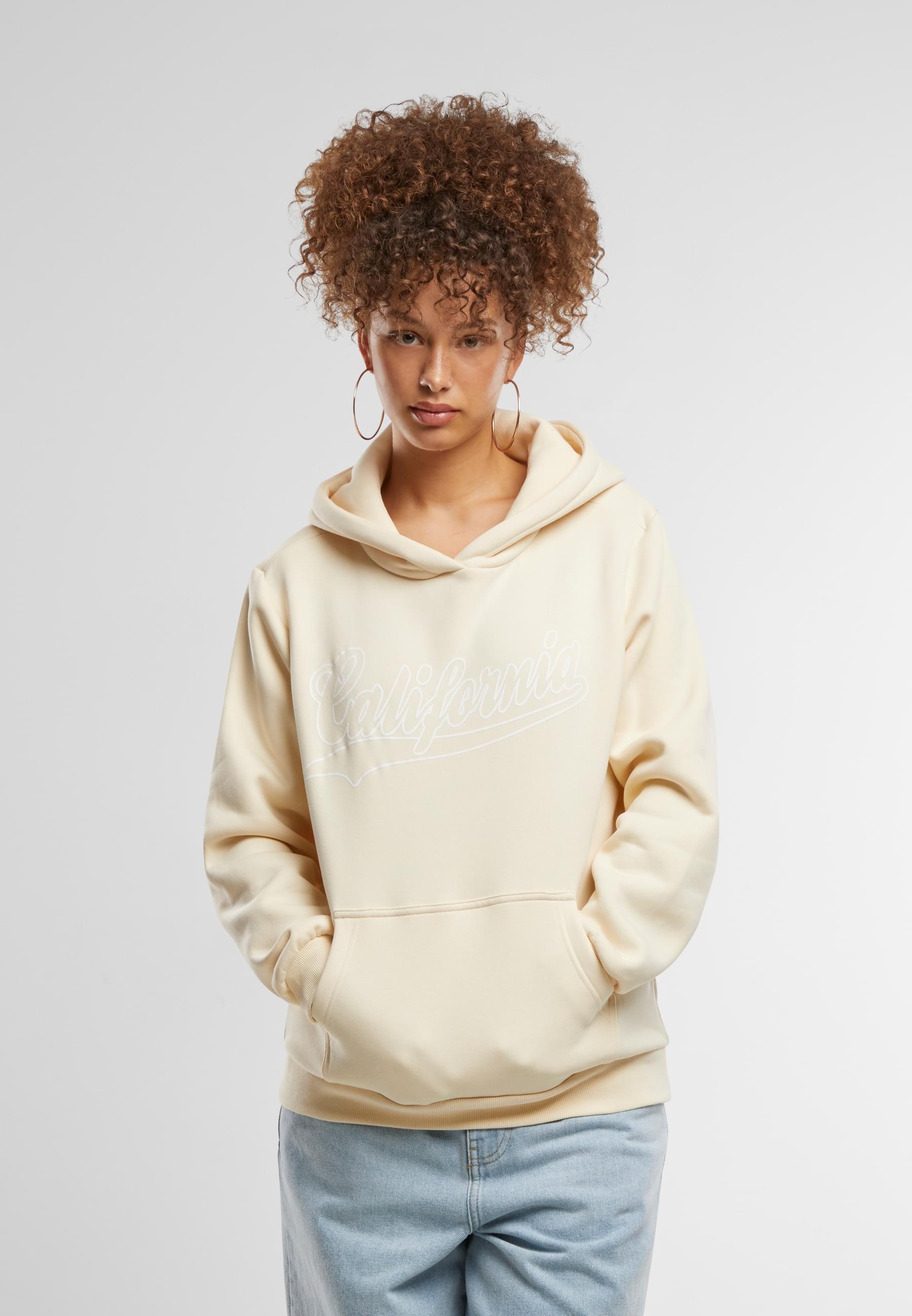 Miss Tee Kapuzenpullover »Miss Tee California Ladies Fluffy Hoody«, (1 tlg.)