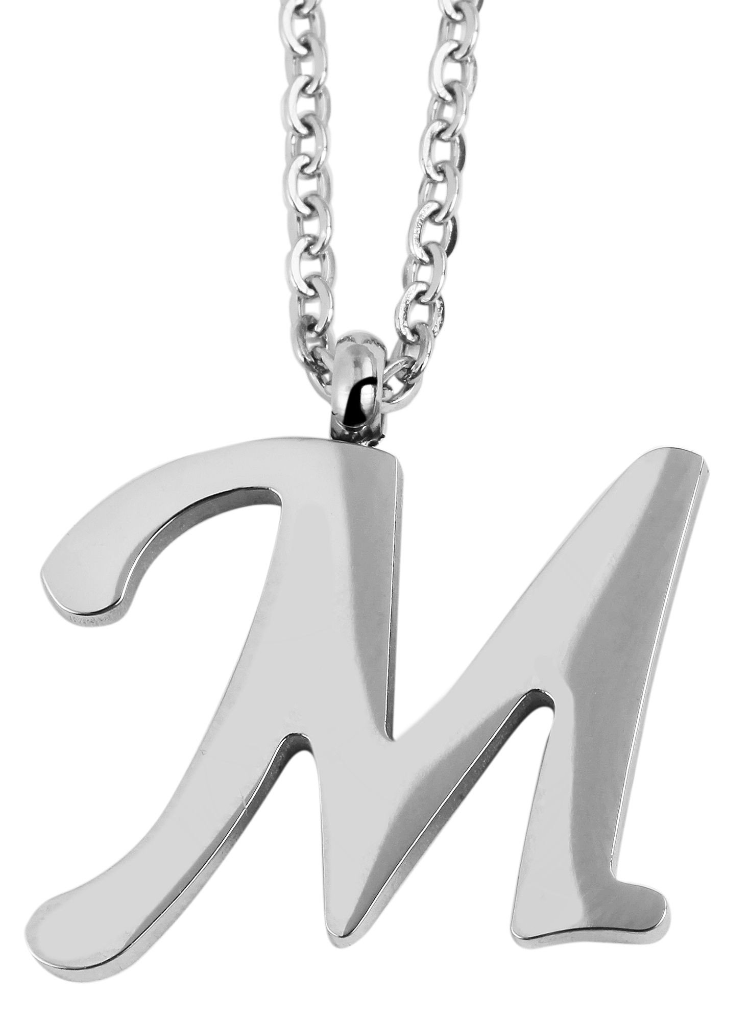 Adelia´s Kette ohne Anhänger »Unisex Halskette mit Anhänger – Buchstabe S aus Edelstahl« Zum Verschenken an Menschen, die Ihnen am Herzen liegen