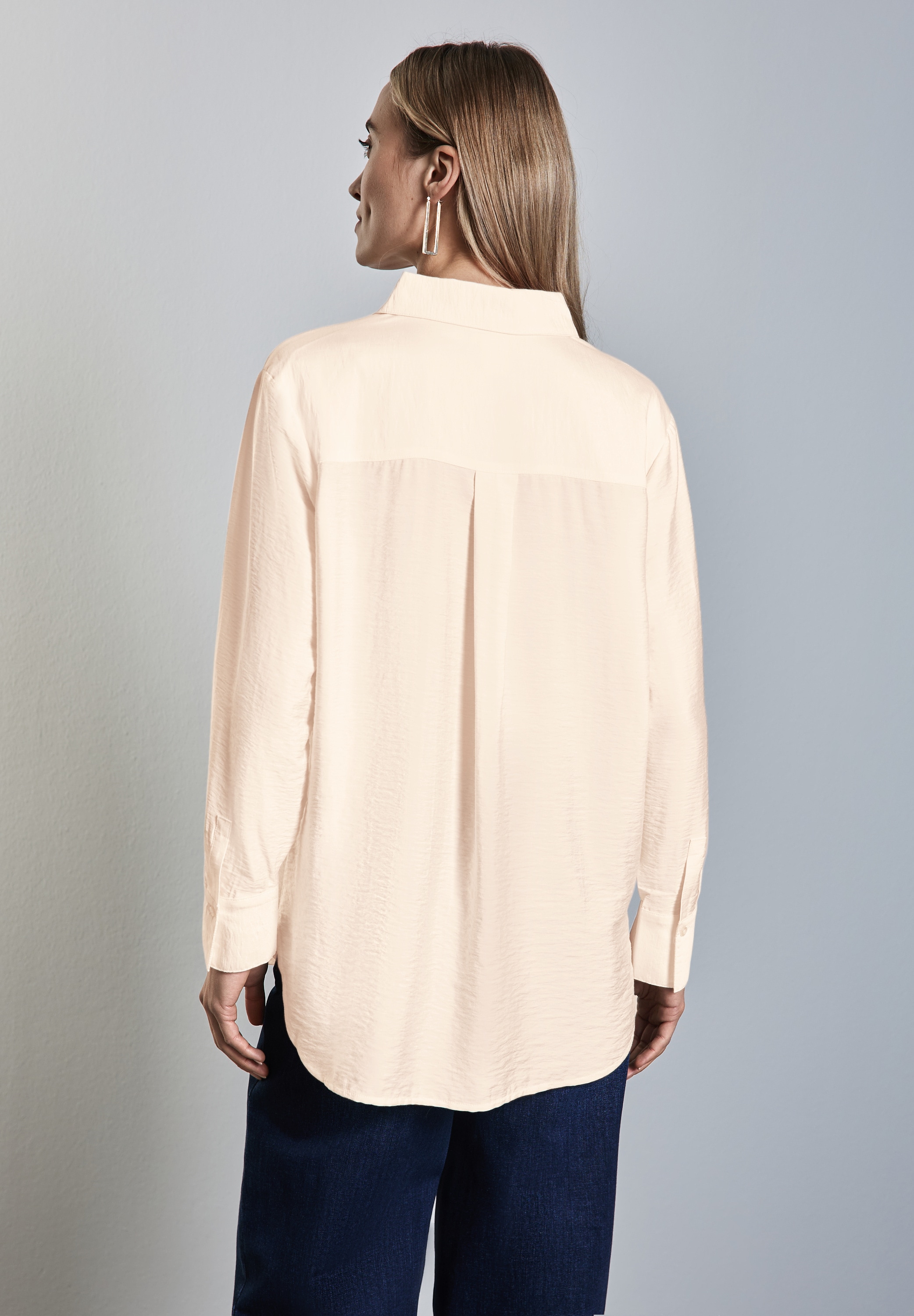 STREET ONE Hemdbluse, mit Brusttaschen