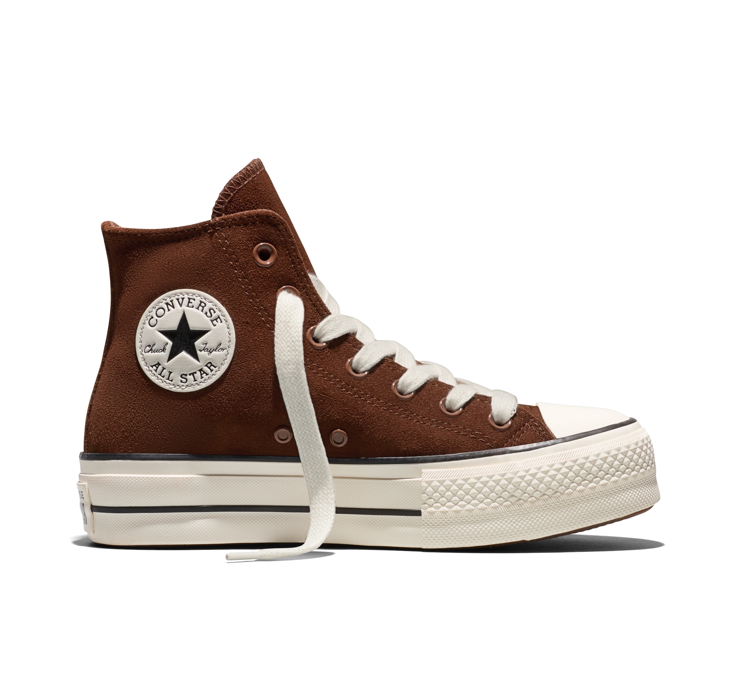 Converse Sneaker »Chuck Taylor All Star Lift«  wasserdichtes Wildleder, gefüttert und breite Laces