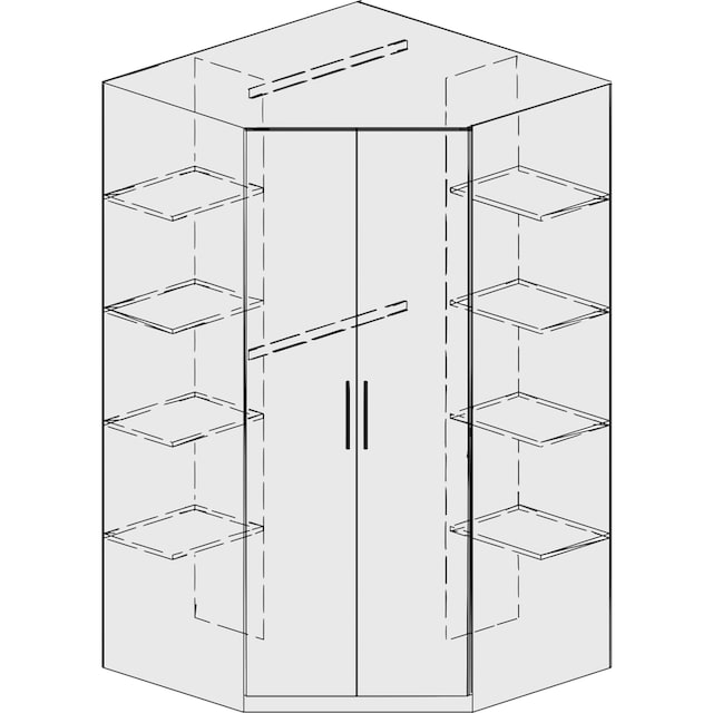 priess Eckkleiderschrank »Lindau« | BAUR
