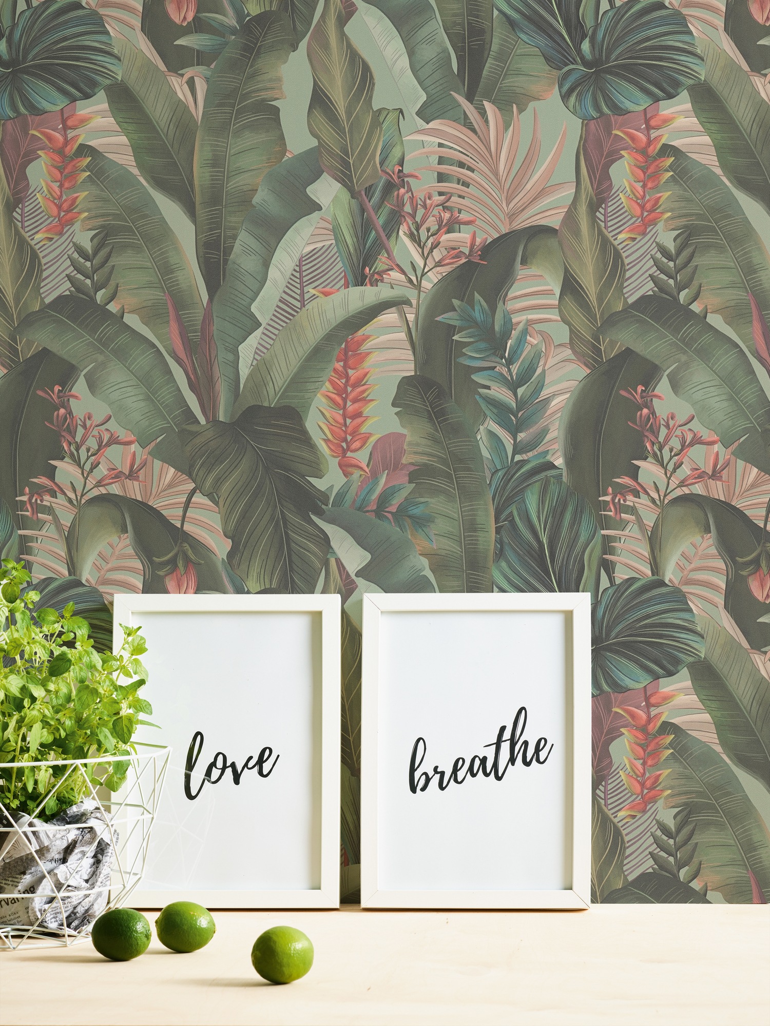 living walls Vliestapete, matt, Vliestapete Dschungel für Schlafzimmer Küche Wohnzimmer Dschungel Flur