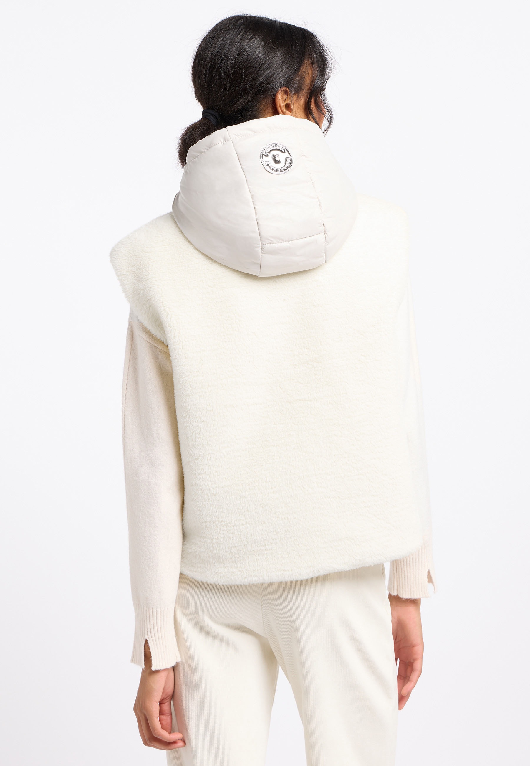 Frieda & Freddies Fellimitatweste »Fake Down Vest / Yeti-babe«