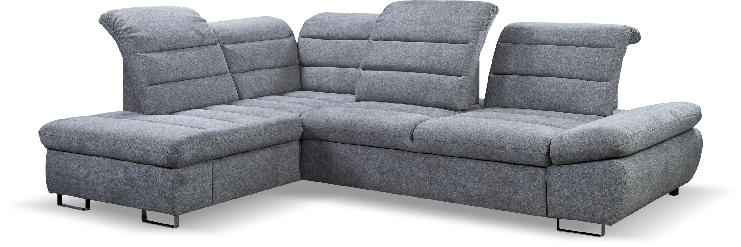 WERK2 Ecksofa "Roma L-Form", Sofa mit Schlaffunktion, Sitztiefenverstellung günstig online kaufen