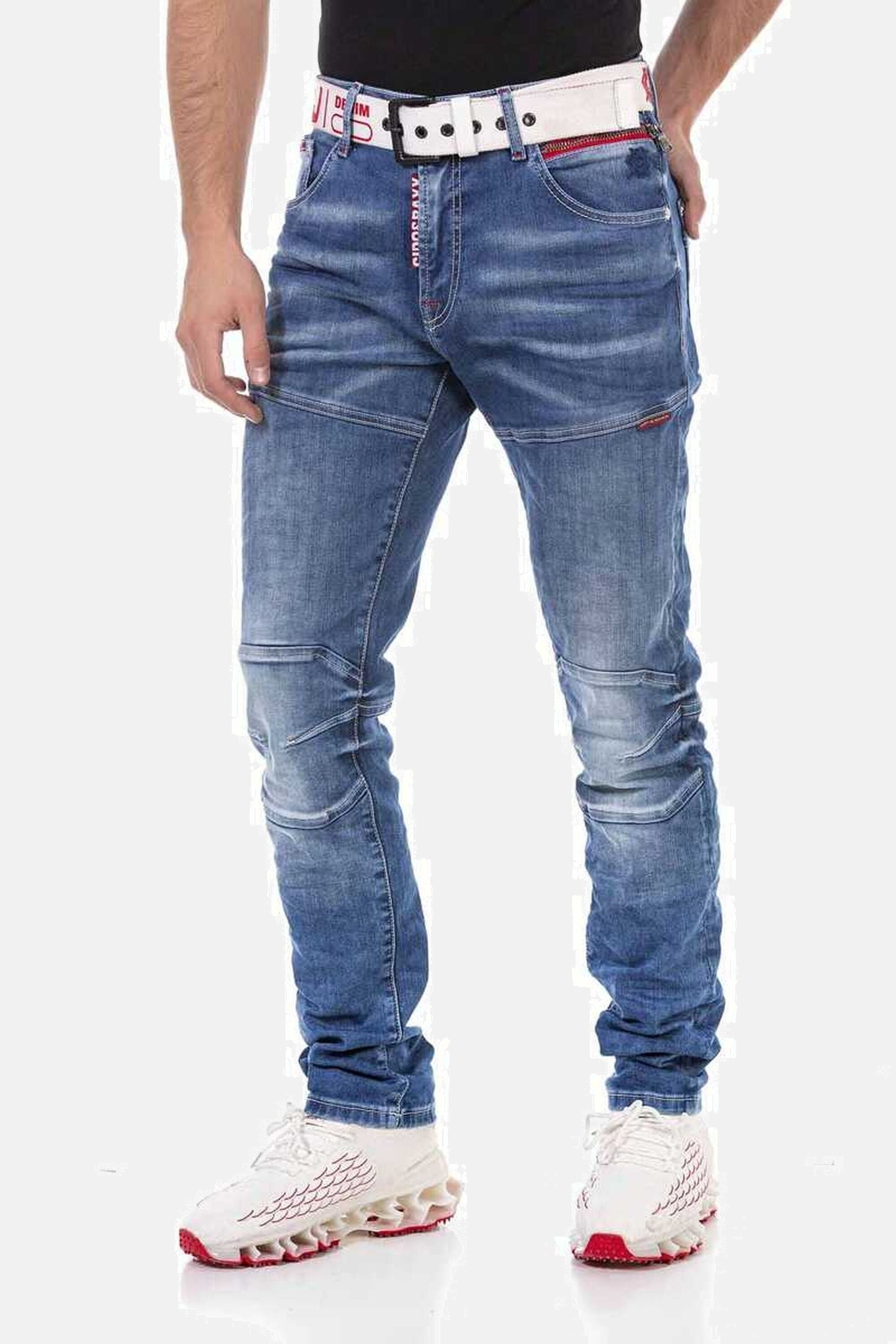 5-Pocket-Jeans »Jeans«, mit trendigen Ziernähten, CD698