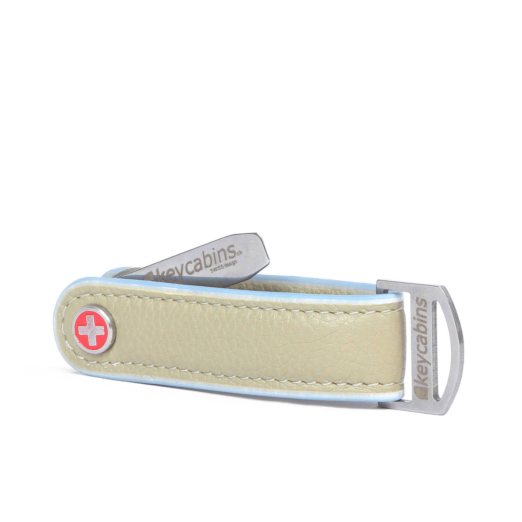 keycabins Schlüsselanhänger »Loop-leather S4«, SWISS Design