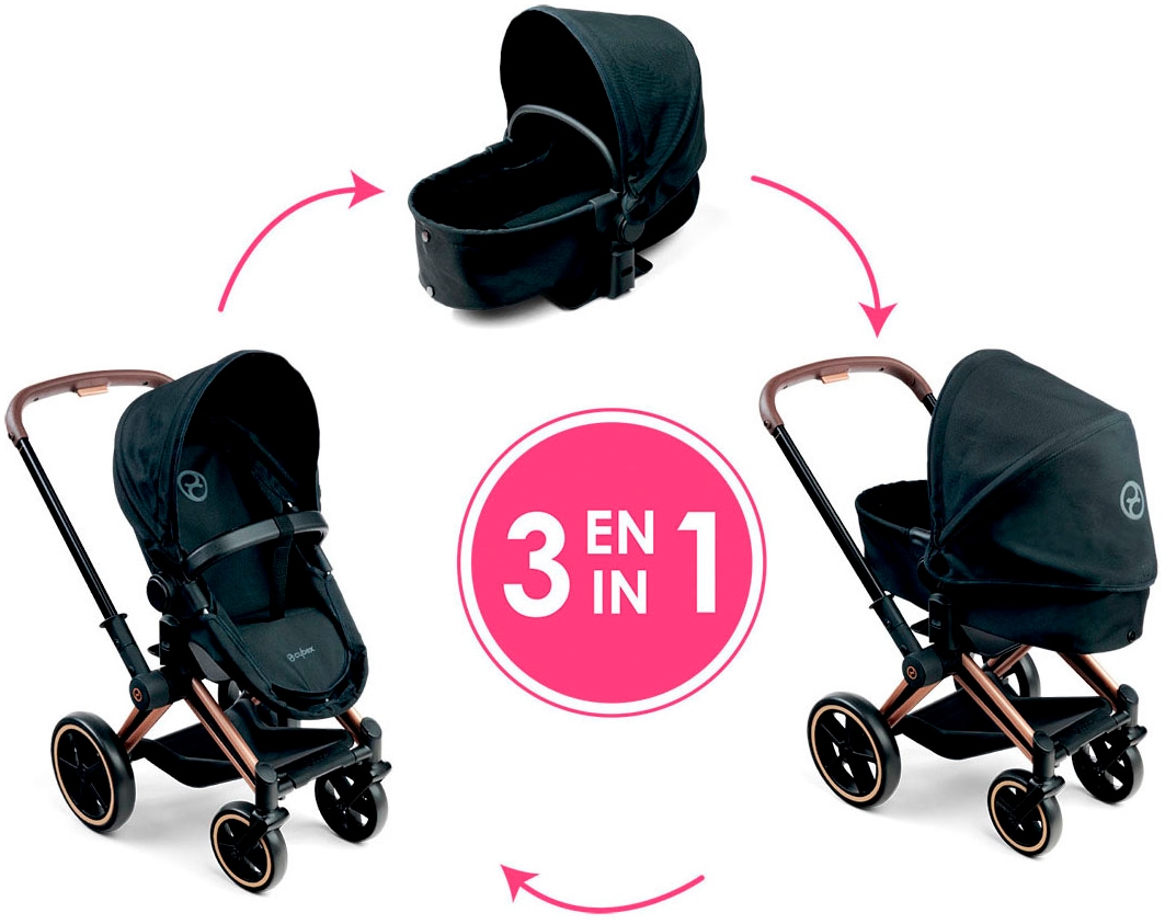 Corolle® Kombi-Puppenwagen »Mon Premier Poupon, 36-42cm Cybex«