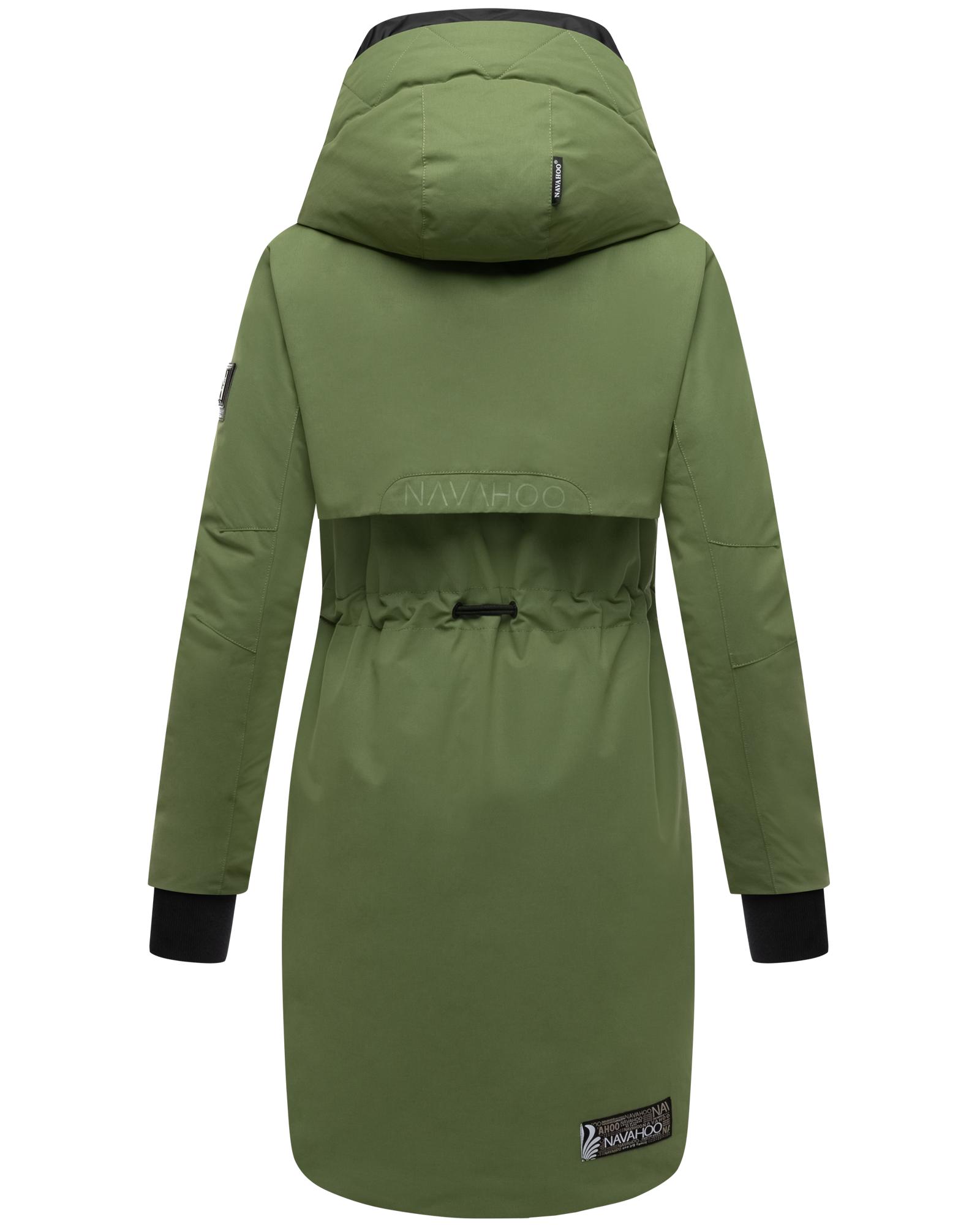 Thumbnail - Navahoo Kurzmantel "Snowelf" Wintermantel mit hohem Kragen und großer Kapuze