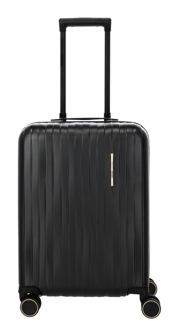 TRAVELITE Damen Hartschalen-Trolley "BARBARA NOVELTY Reisekoffer Hartschale", schwarz, Polycarbonat, unifarben, Koffer, Volumenerweiterung –