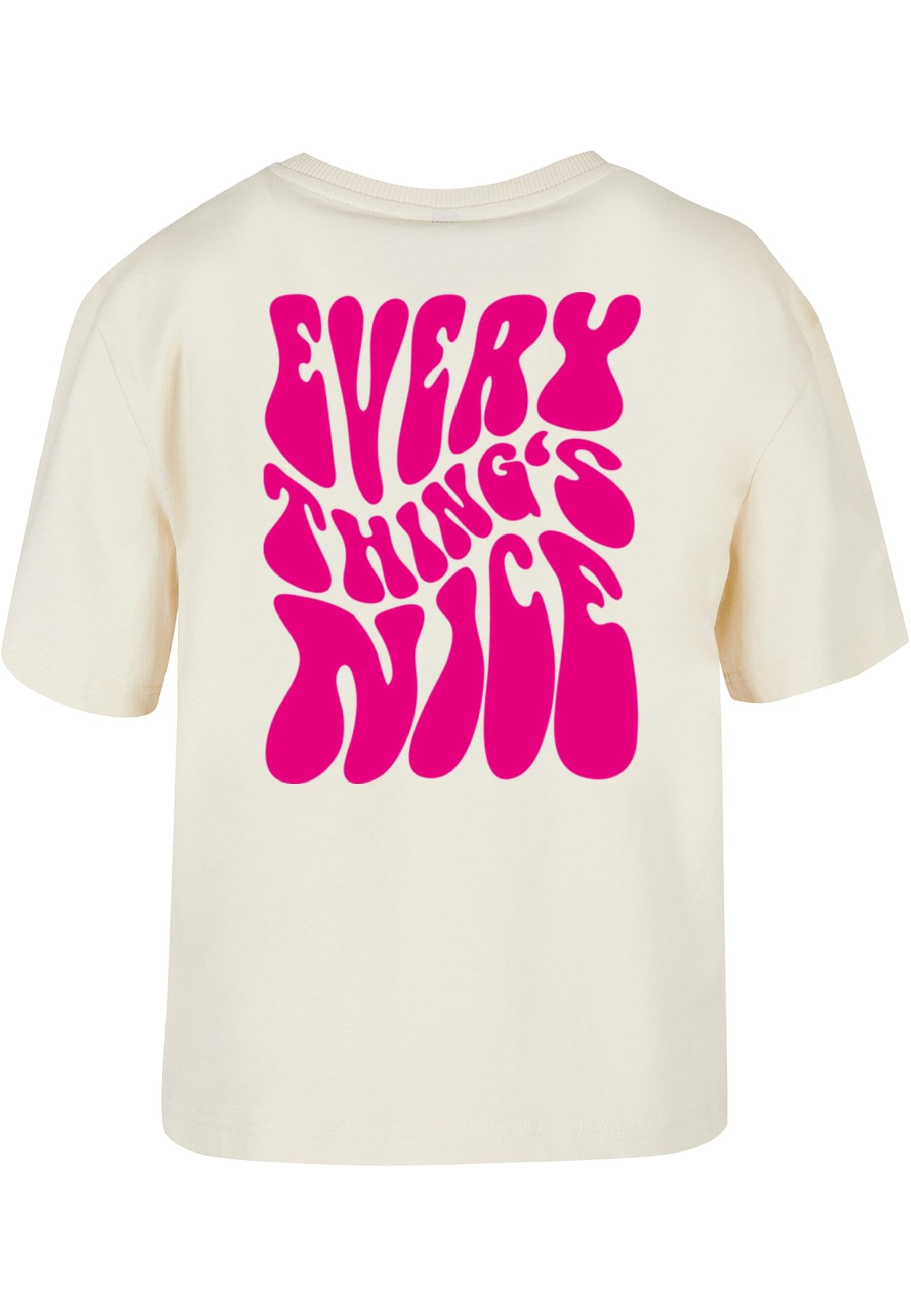 Miss Tee T-Shirt "Miss Tee Damen Everythings Nice Tee" 1 Stk. günstig online kaufen
