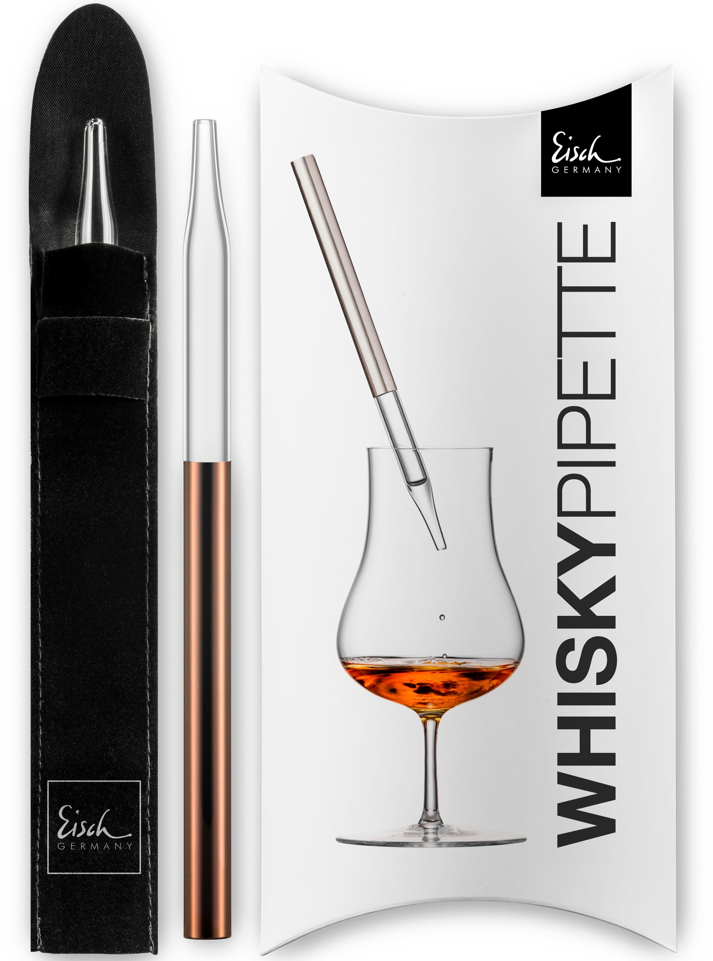 Eisch Whisky-Pipette "GENTLEMAN", 16,5 cm