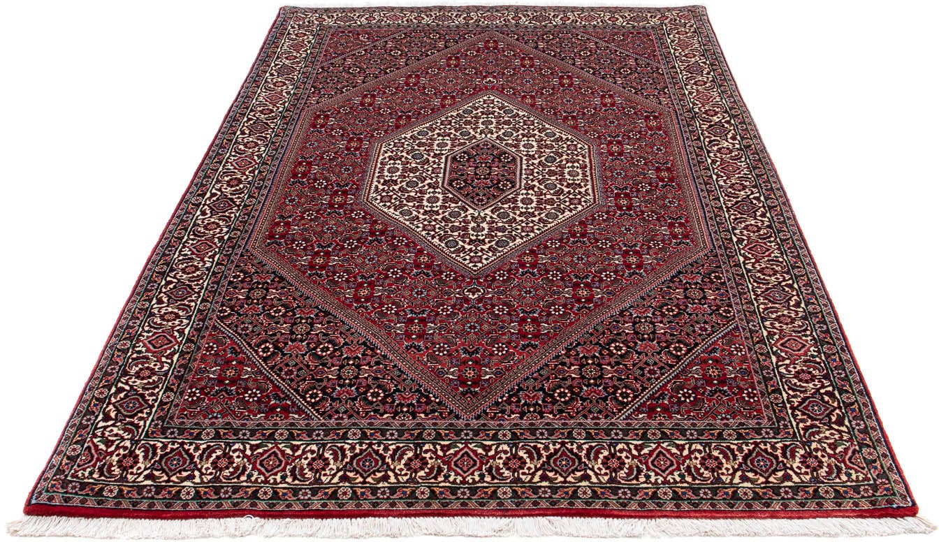 morgenland Hochflor-Läufer "Qaraja Medaillon 297 x 78 cm", rechteckig, 10 mm Höhe, Handgeknüpft