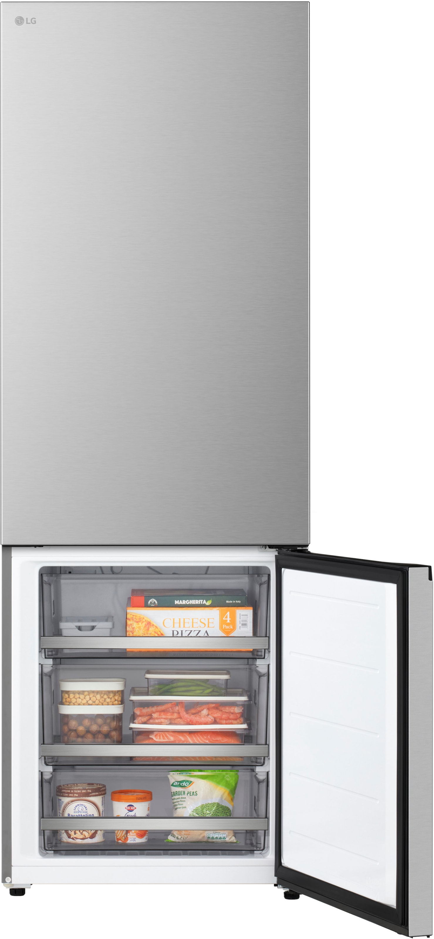 LG Kühl-/Gefrierkombination »GBBW322CPY« 203 cm hoch 69,7 cm breit Extra breit, extra viel Platz – die 70 cm Kühl-Gefrierkombination