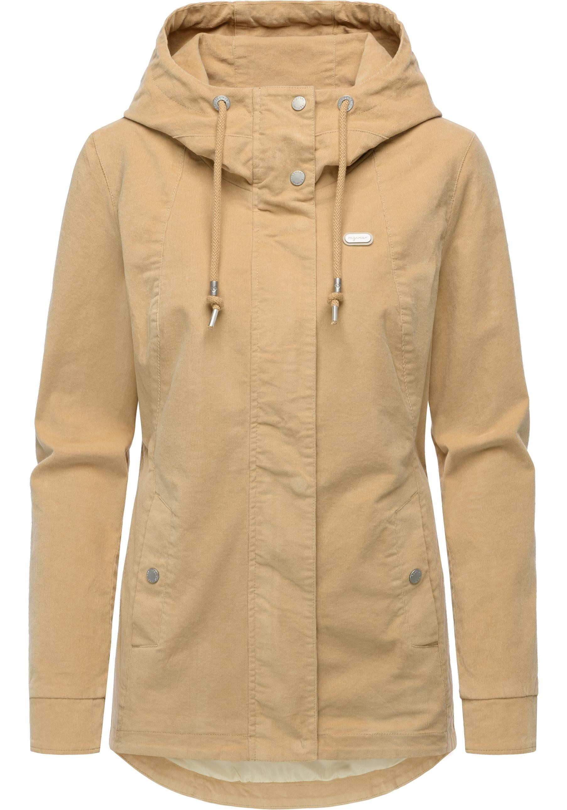Ragwear Cordjacke "Alvena Cordy YOUMODO" mit Kapuze Sportliche leichte Kord günstig online kaufen
