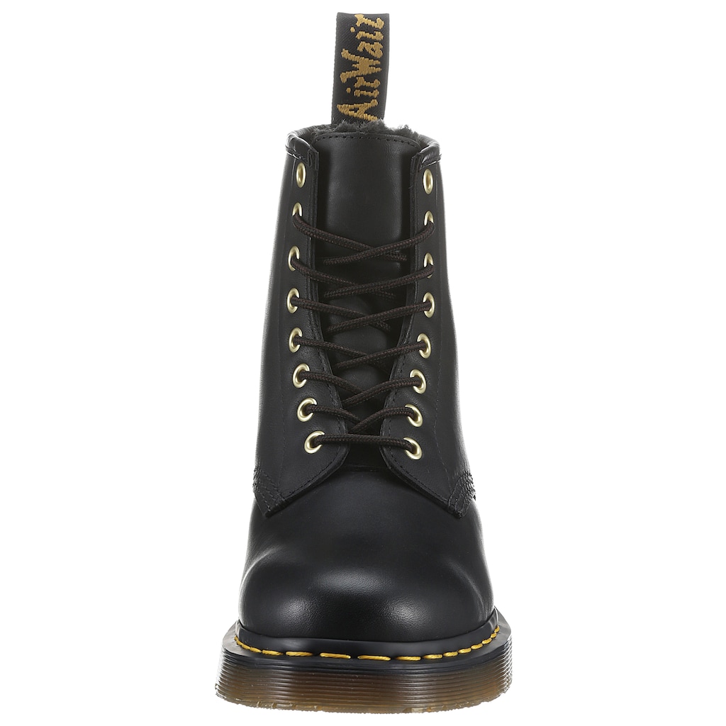 DR. MARTENS Schnürstiefel »1460 BLIZZARD 8 EYE BOOT«, rahmengenähte Machart