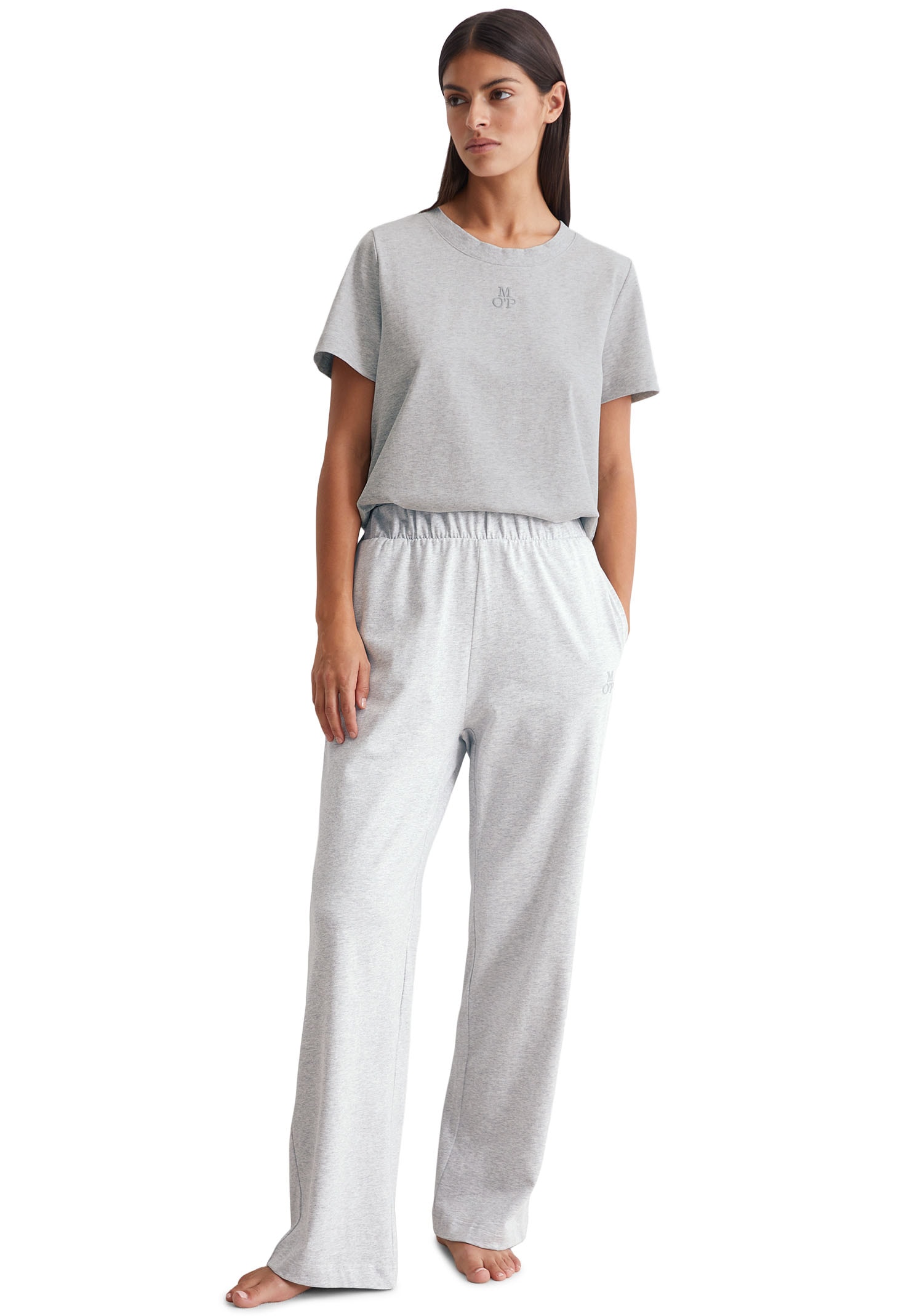 Marc OPolo Loungehose "Heavy Jersey-Woven", praktische Eingrifftaschen, auf günstig online kaufen