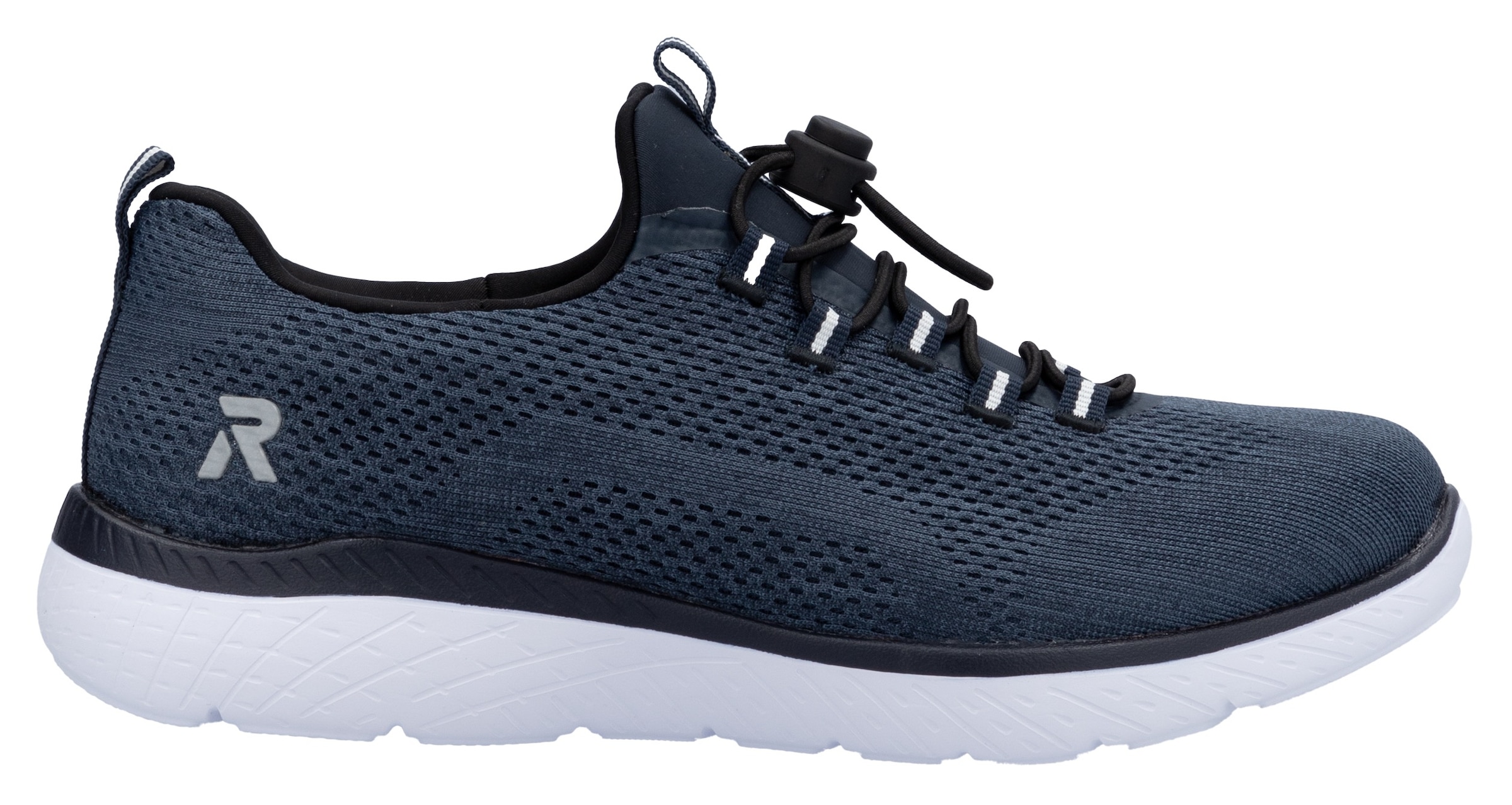 RIEKER Sport Slip-On Sneaker, Schlupfschuh, Halbschuh, Freizeitsneaker mit MemoSoft-Ausstattung