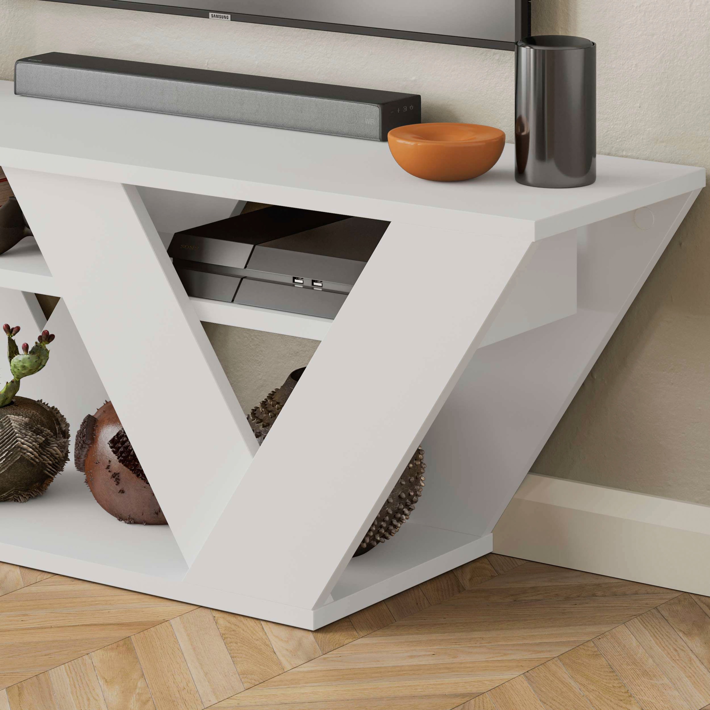 Decortie TV-Schrank »Thales TV Schrank«, (Packung), Einfache Montage,Platzsparend