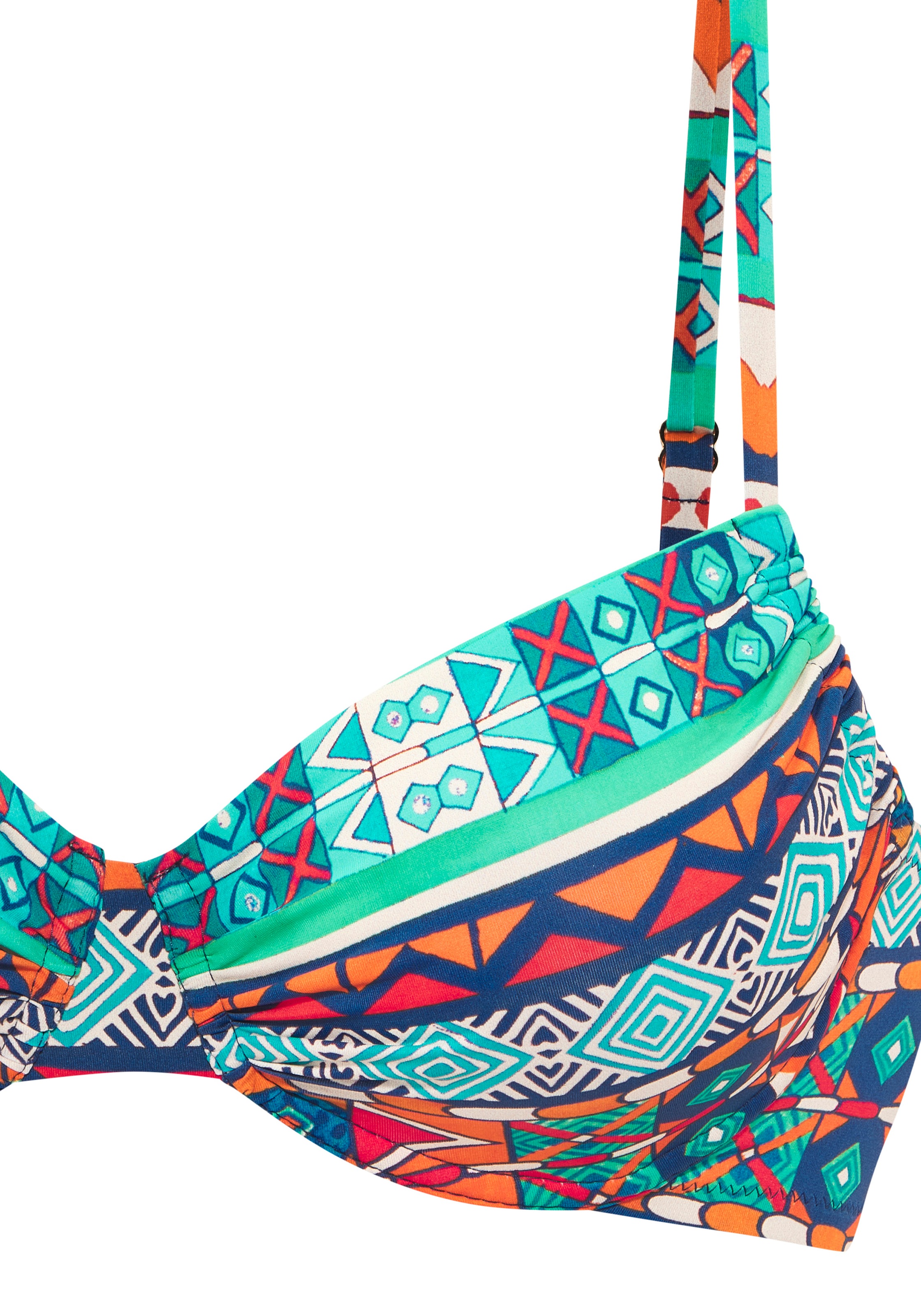 Buffalo Bügel-Bikini mit farbenfrohen Design