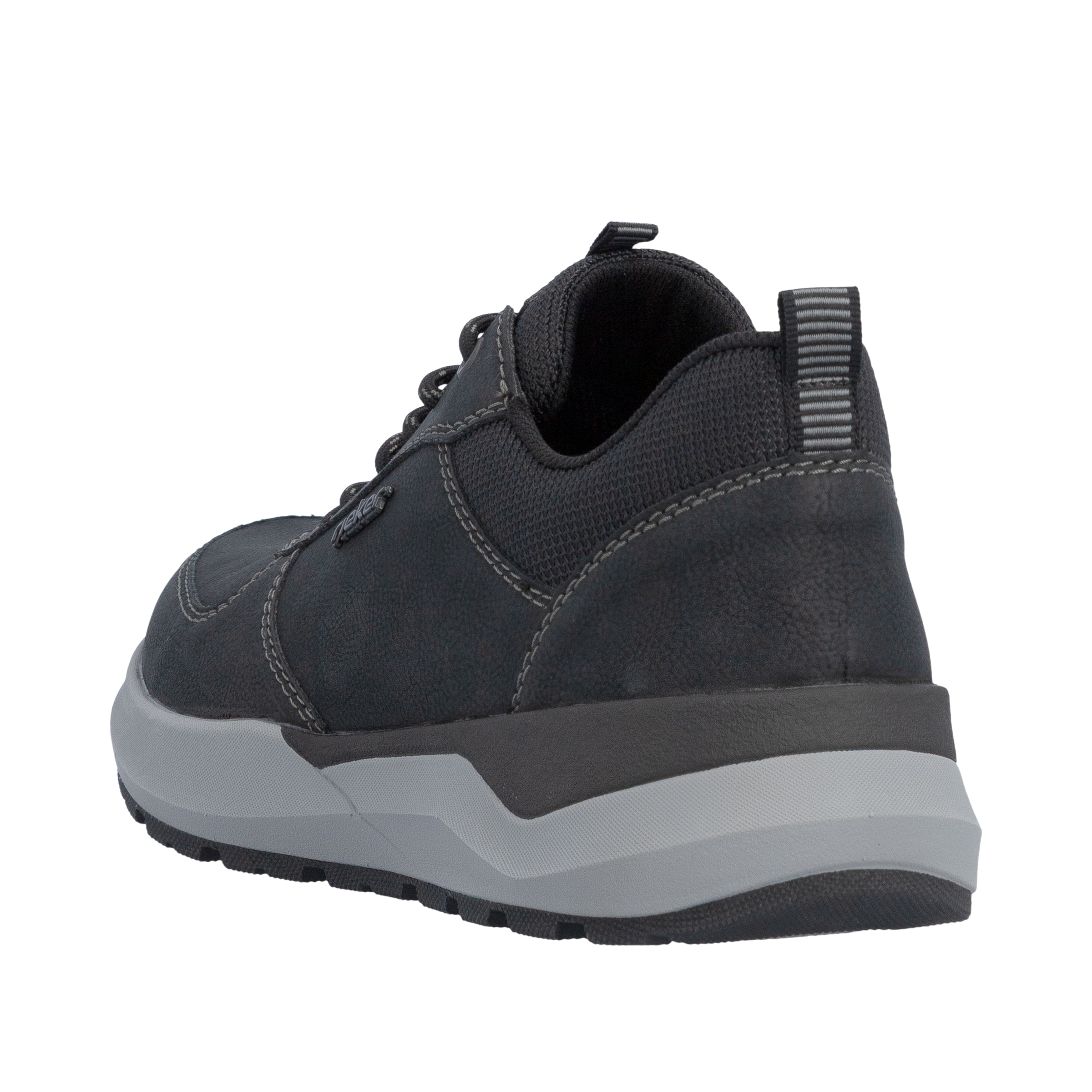 Rieker Sneaker  Halbschuh, Schnürschuh, Freizeitschuh mit Kontrastnähten
