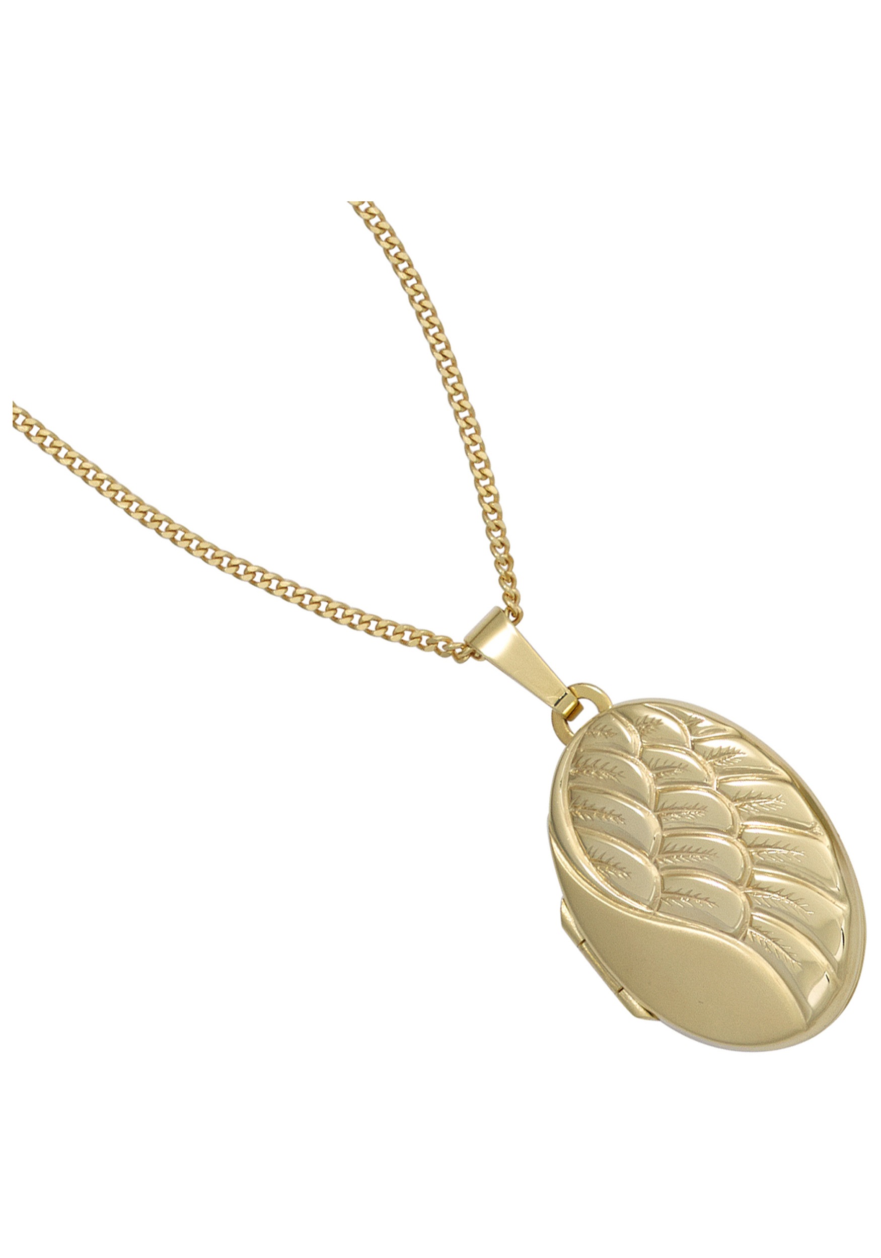 JOBO Medallionanhänger »Anhänger Medaillon oval«, 333 Gold