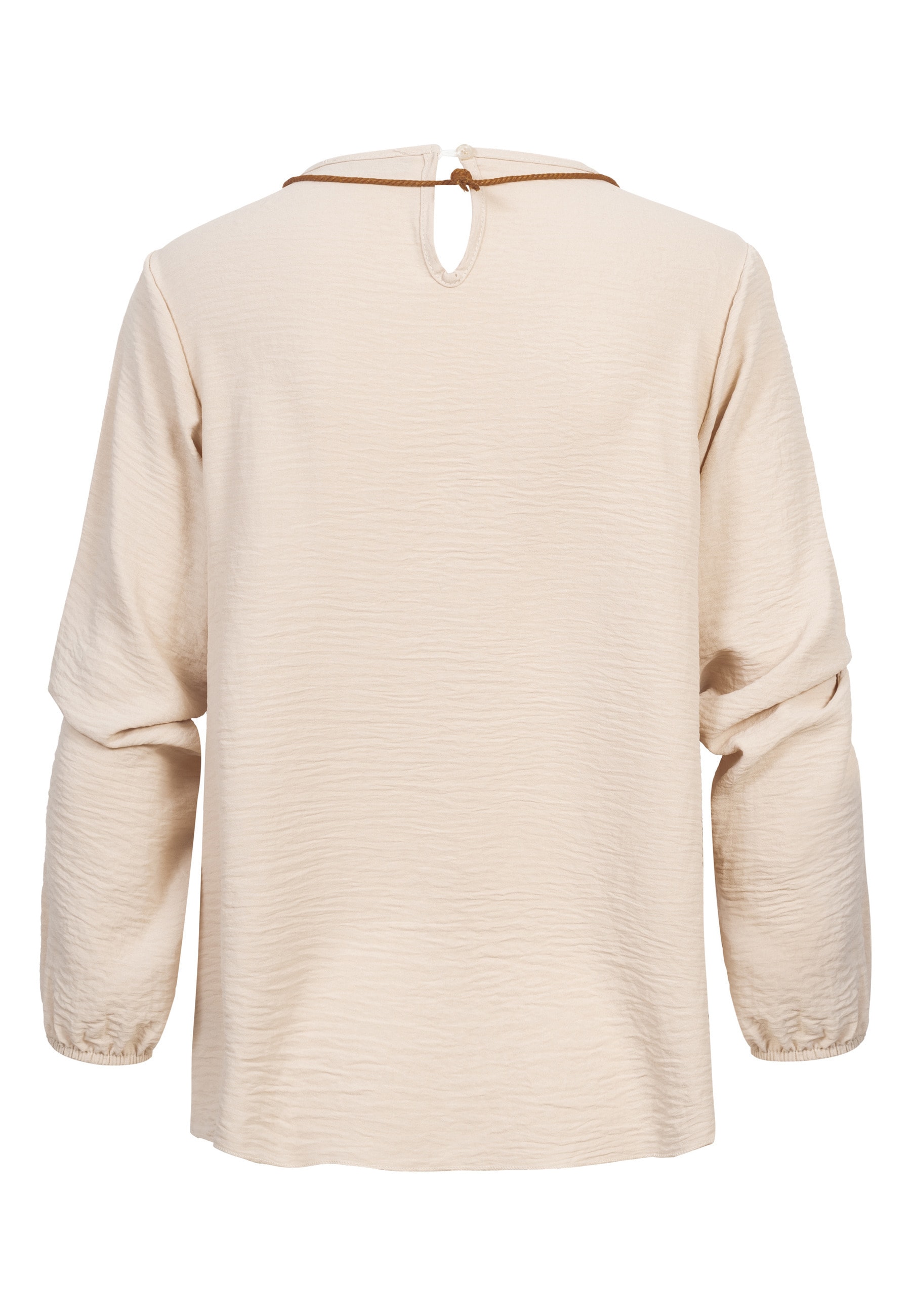 CLOUD 5IVE Klassische Bluse »CLOUD 5IVE Longsleeve Blouse with Necklace«