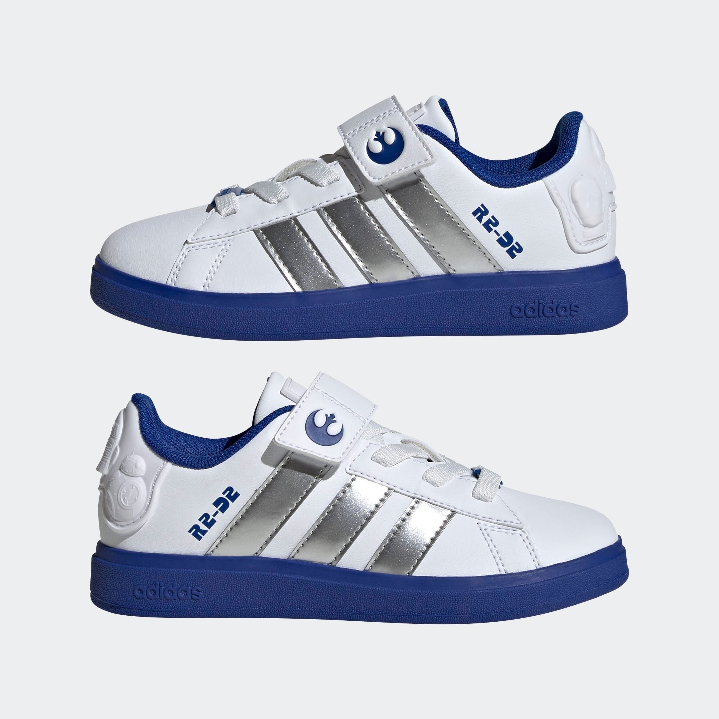 adidas Sportswear Sneaker »ADIDAS X STAR WARS GRAND COURT 2.0«, Design auf den Spuren des adidas Superstar